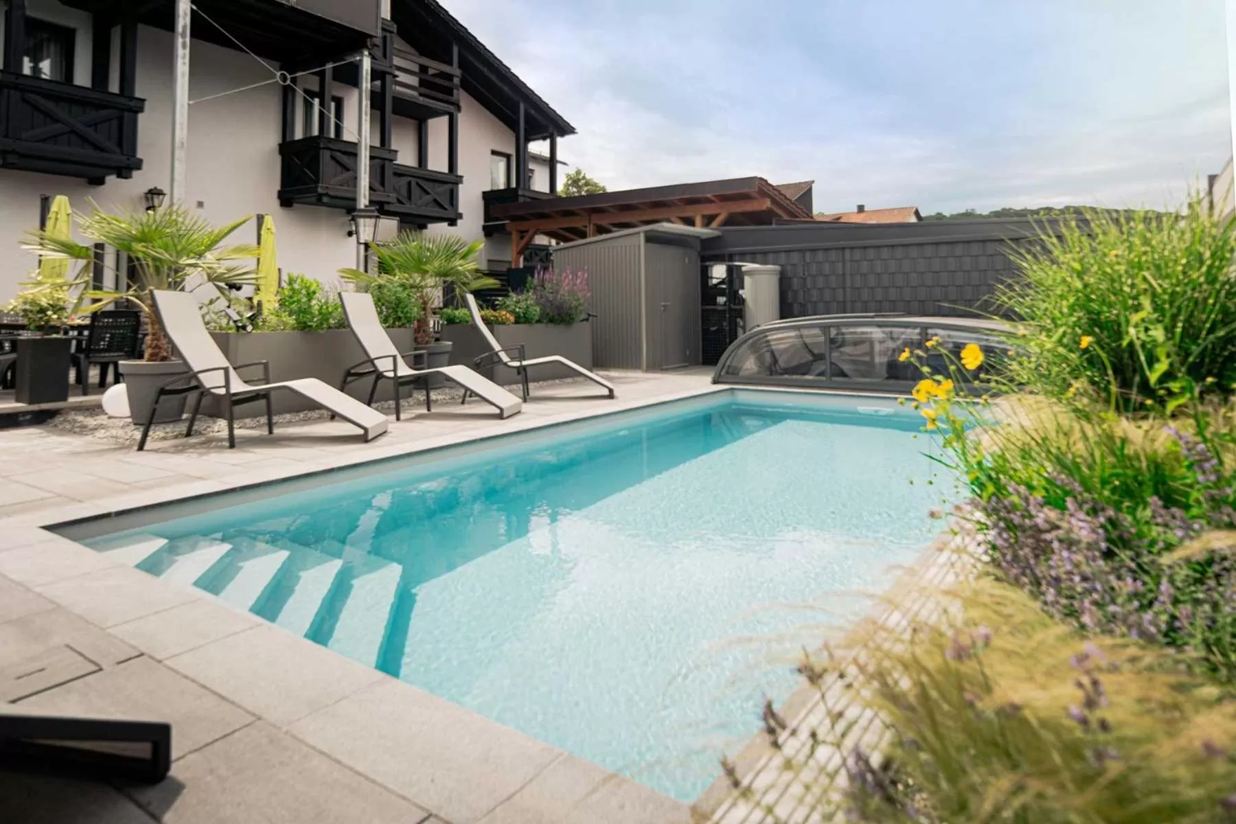 Balcony/Terrace in Hotel Park Cafe Reichl