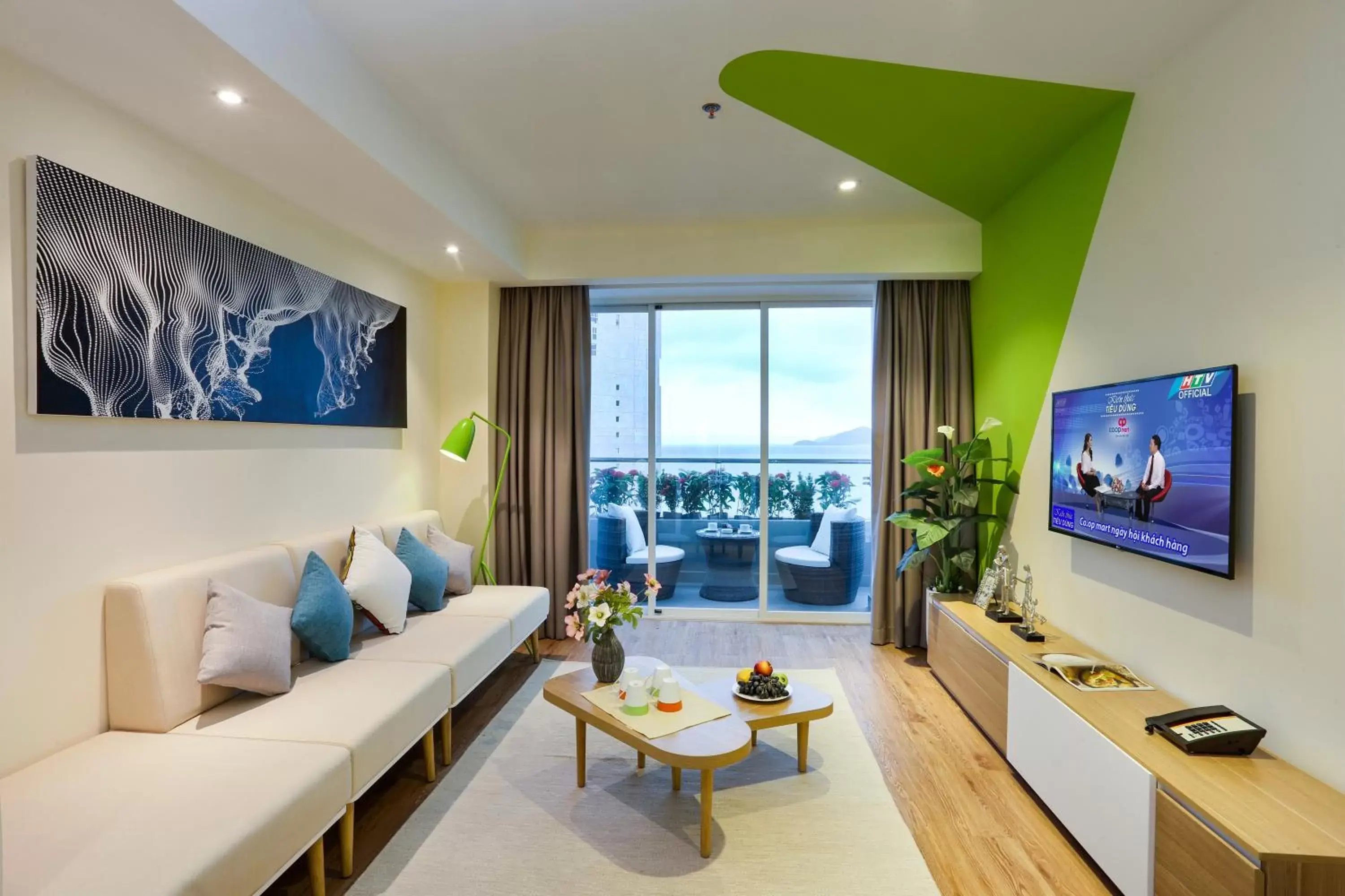 Living room, Seating Area in Ariyana SmartCondotel Nha Trang