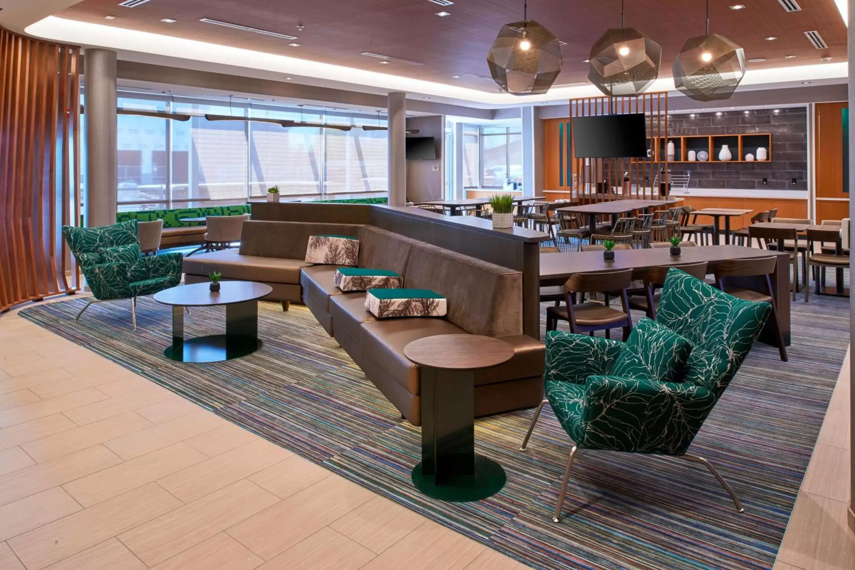 Lobby or reception in SpringHill Suites by Marriott East Lansing University Area, Lansing Area