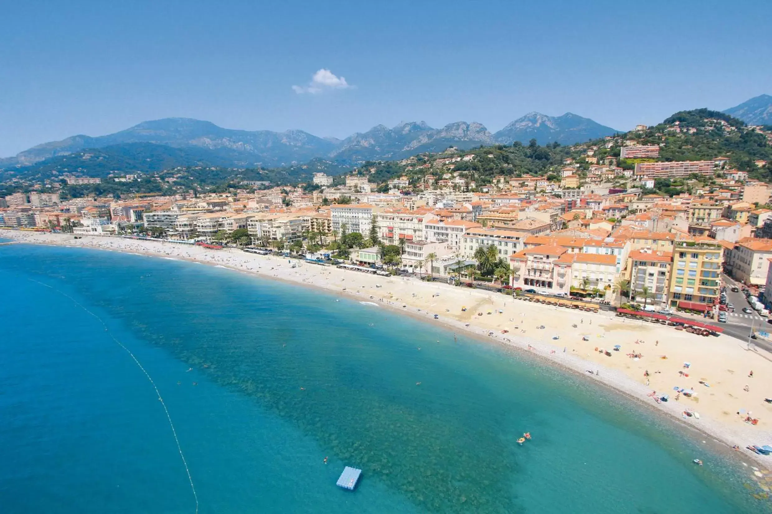 Beach, Bird's-eye View in Hôtel Vacances Bleues Balmoral
