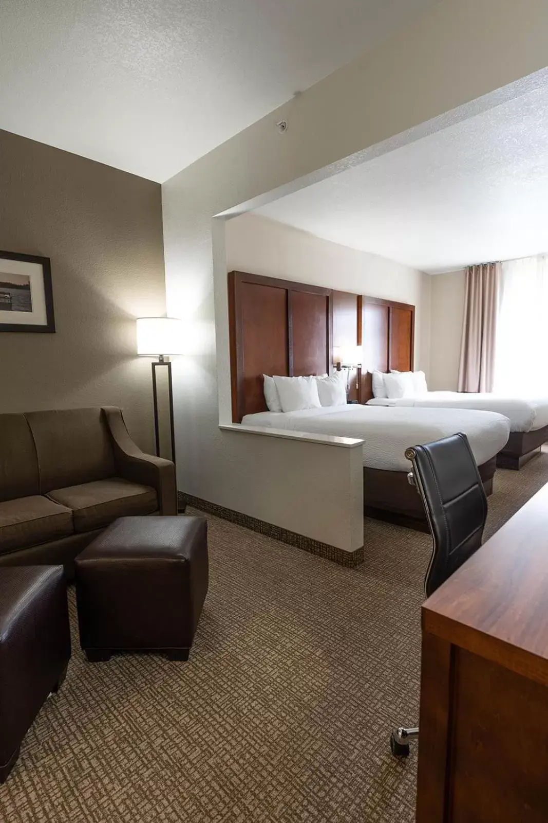 Bed in Rapid River Lodge Bed in Rapid River Lodge