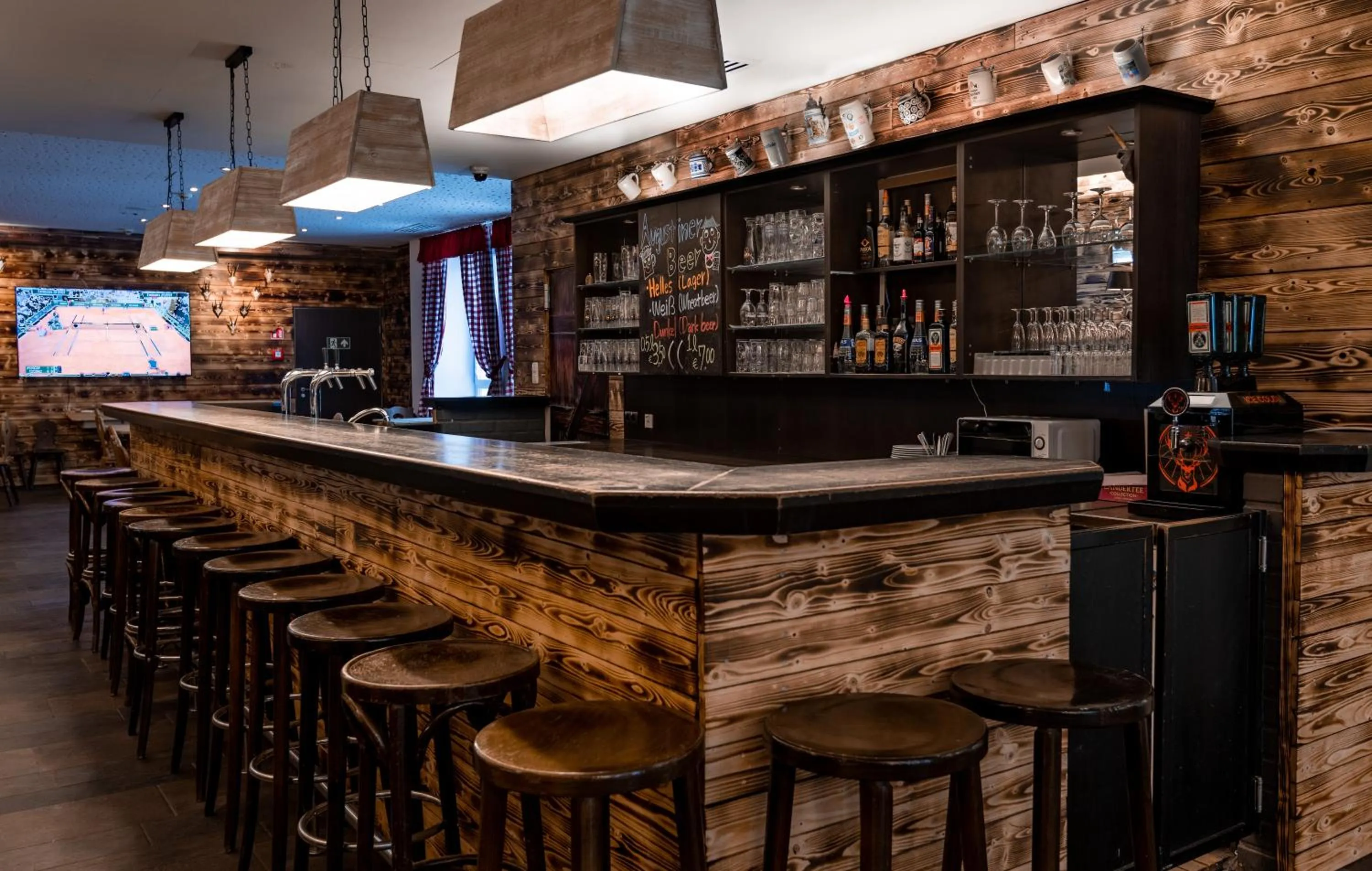 Lounge or bar in Jaeger´s Munich (Hotel/Hostel)