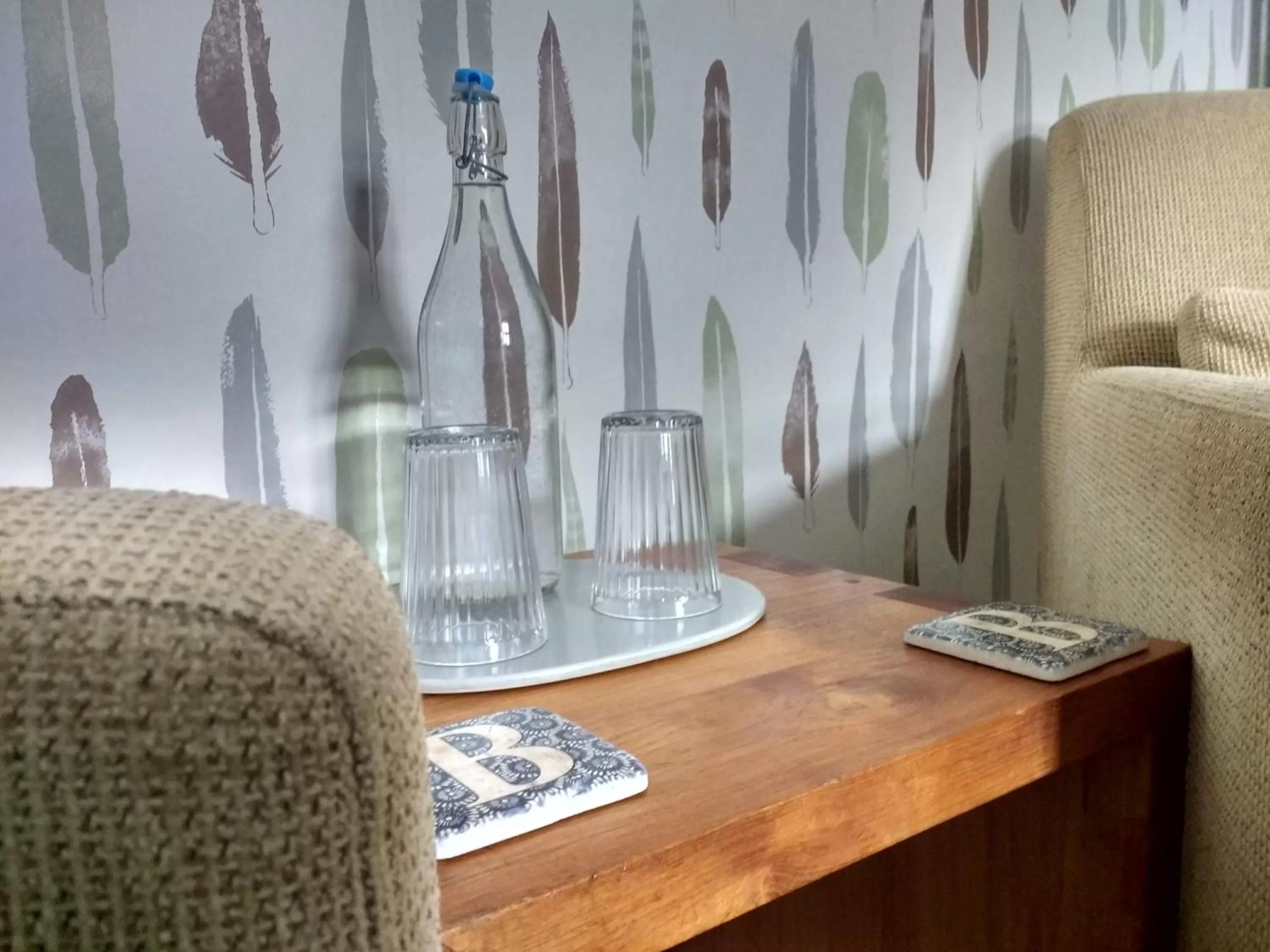 Seating area in Browns Hotel