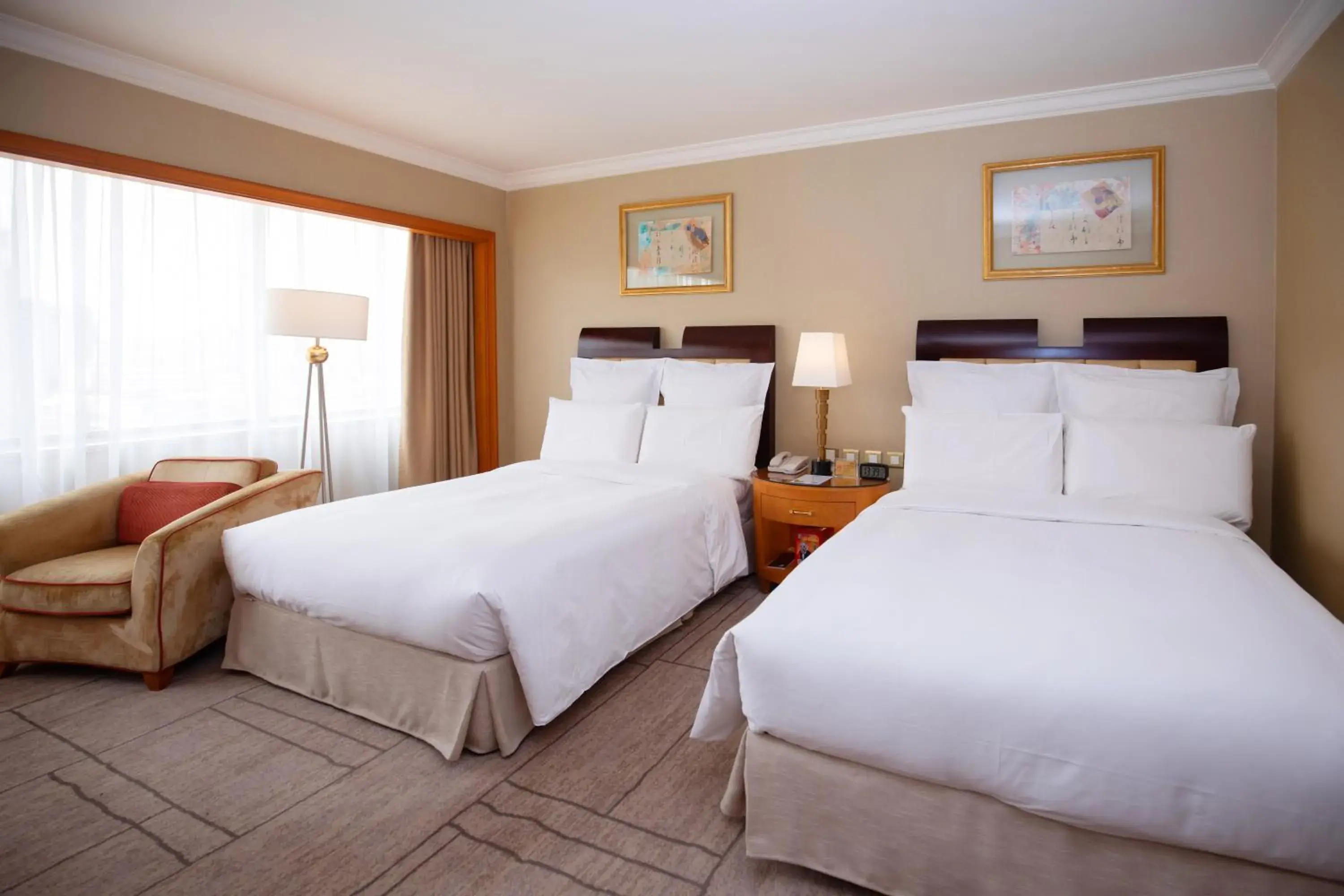 Bedroom, Bed in Air China Boyue Beijing Hotel