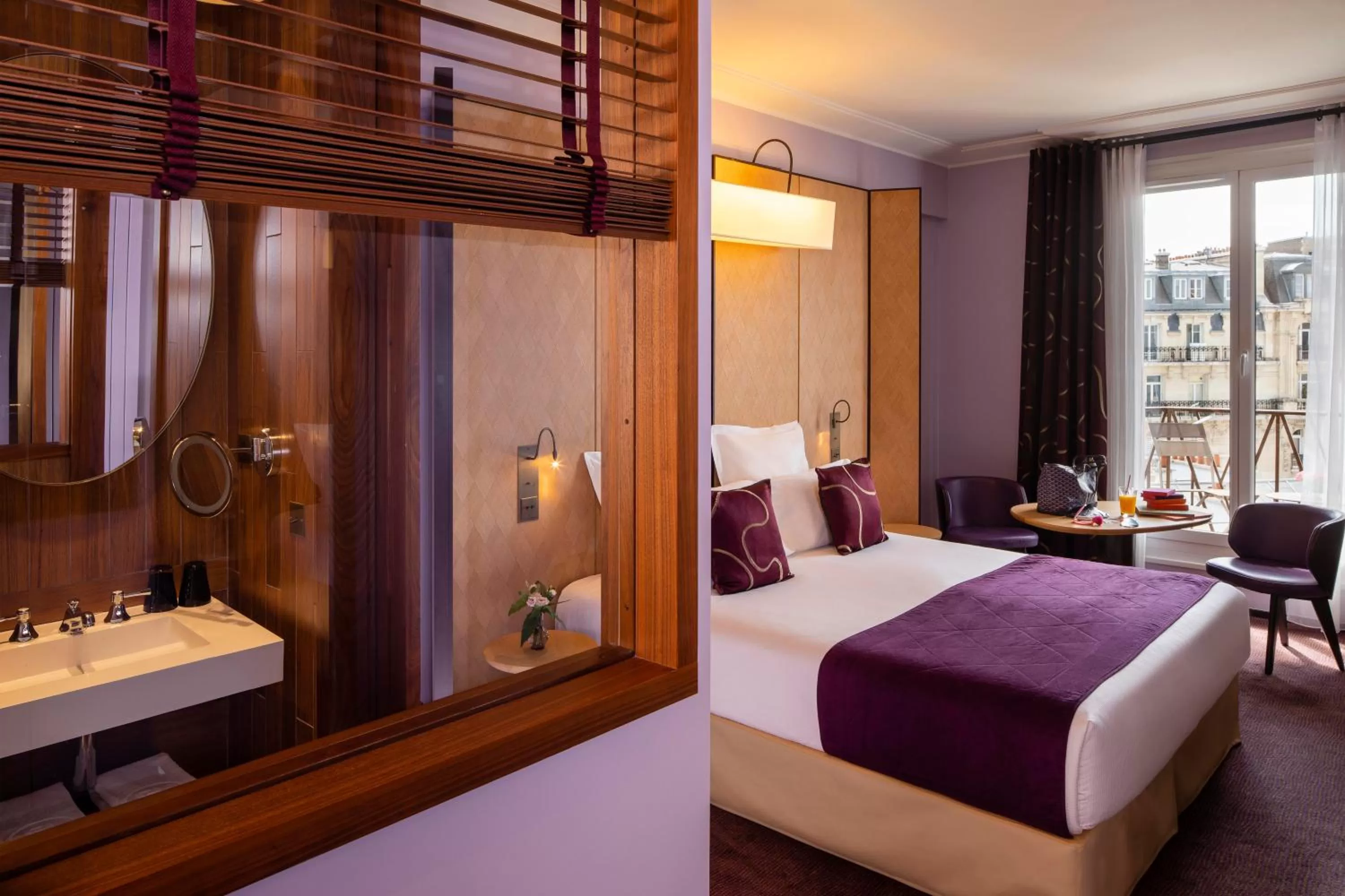 Bathroom, Bed in Hotel Maison FL