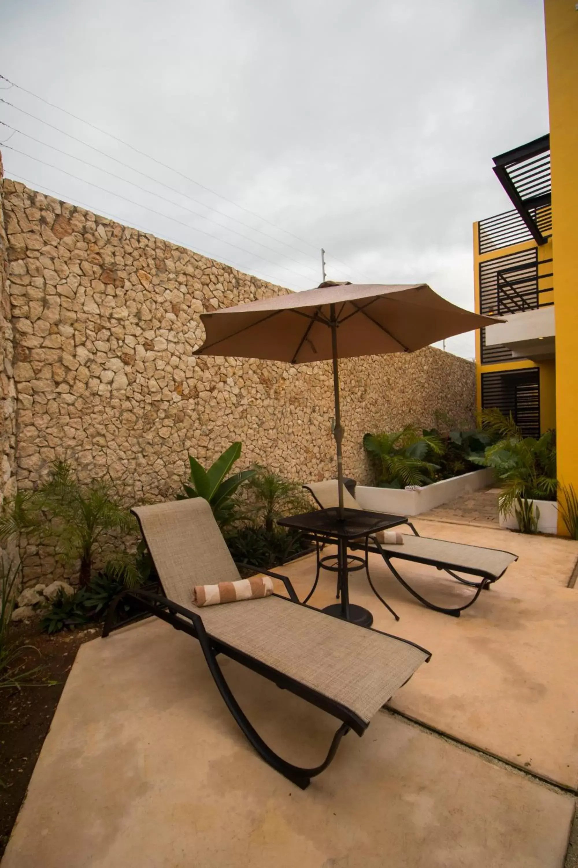 Patio in Hotel Boutique SAYAB