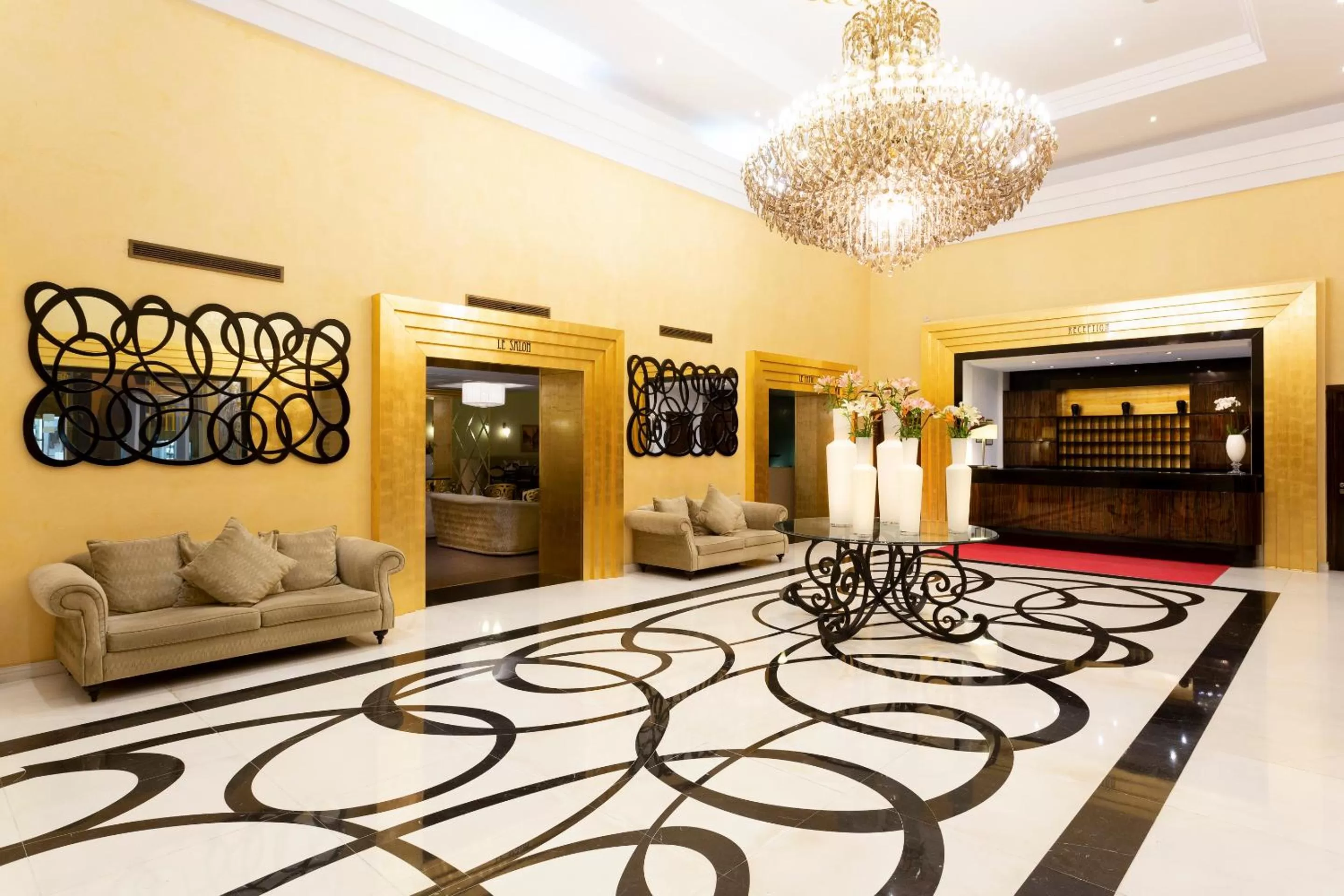 Lobby or reception in Occidental Lac Tunis