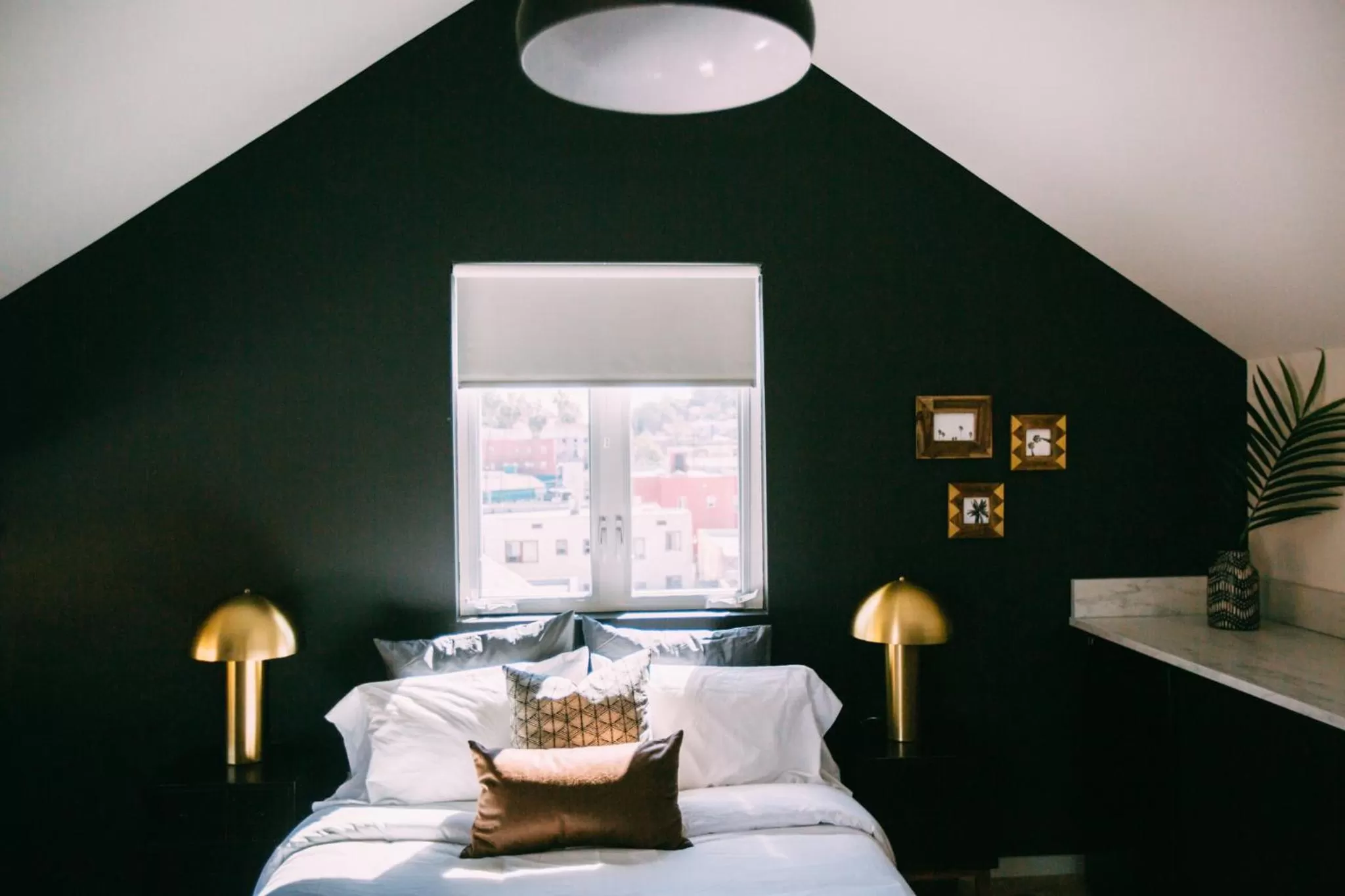 Decorative detail, Bed in Noon on Sunset Hill