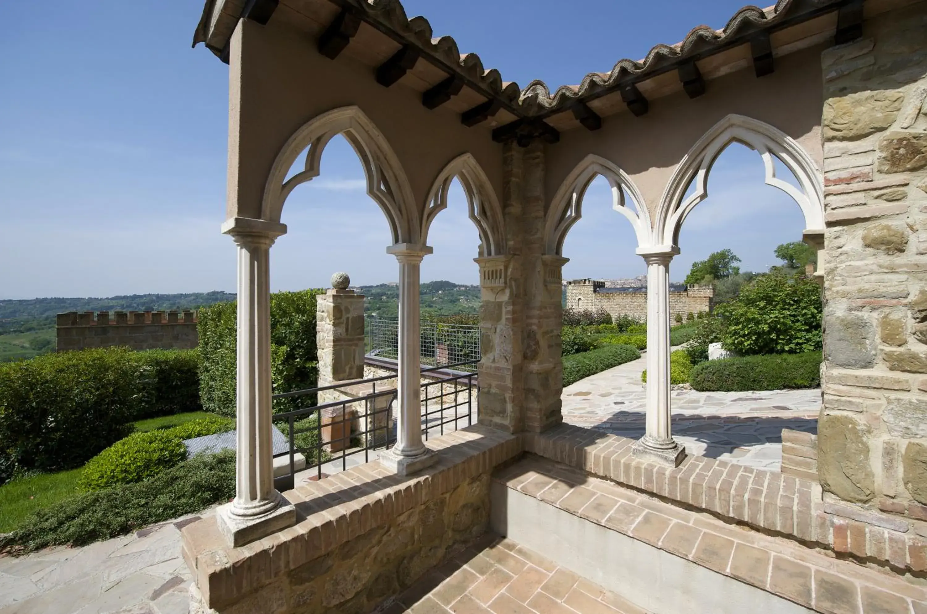 Patio in Castello Di Monterone