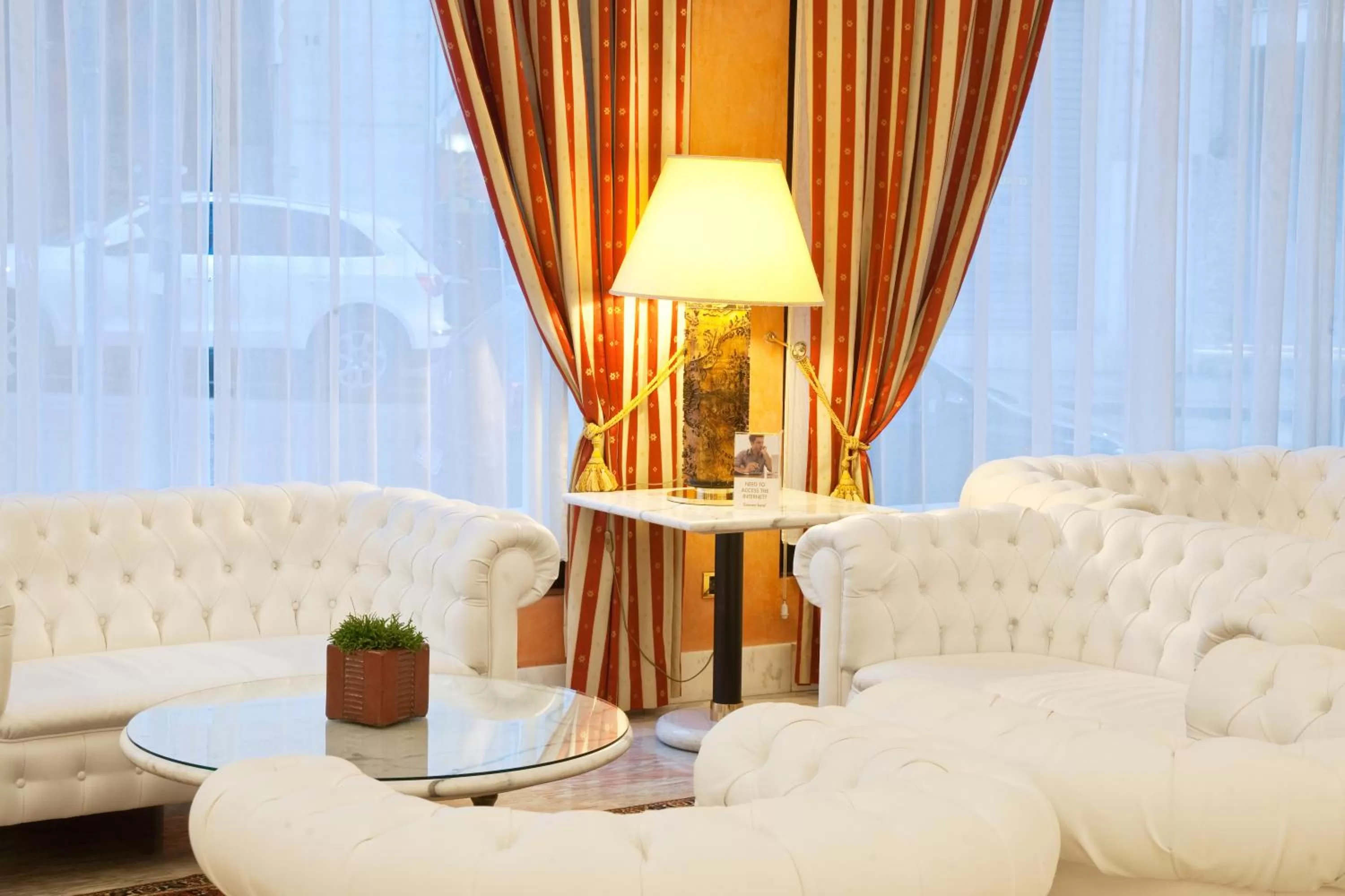 Lobby or reception in Hotel Giberti & Spa