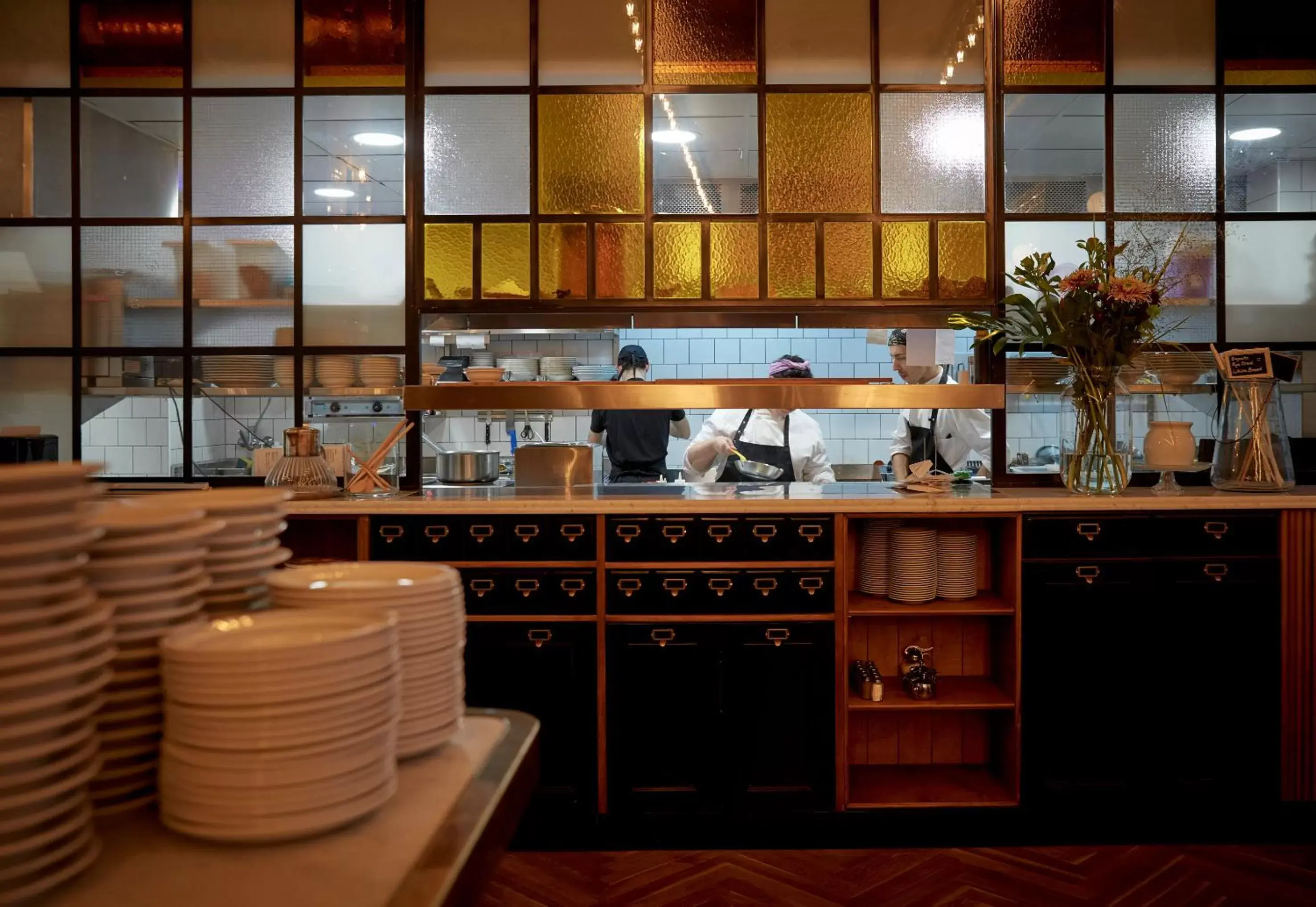 Dining area, Kitchen/Kitchenette in Max Brown Hotel Ku'damm, part of Sircle Collection