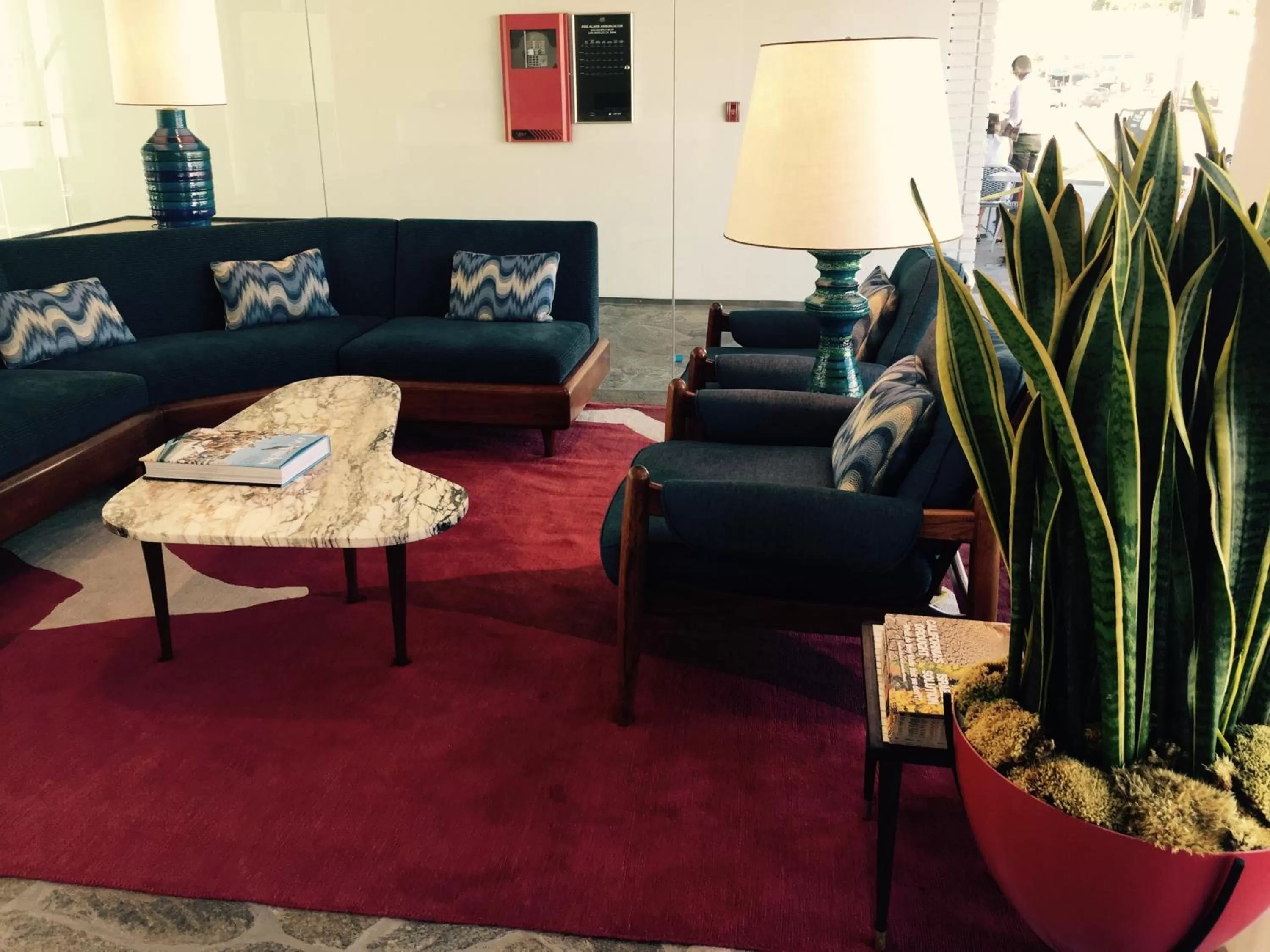 Lobby or reception in The Beverly Laurel Hotel at West Hollywood