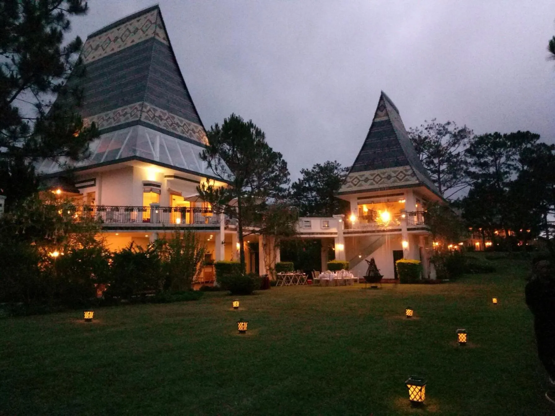 Property building in Binh An Village Resort
