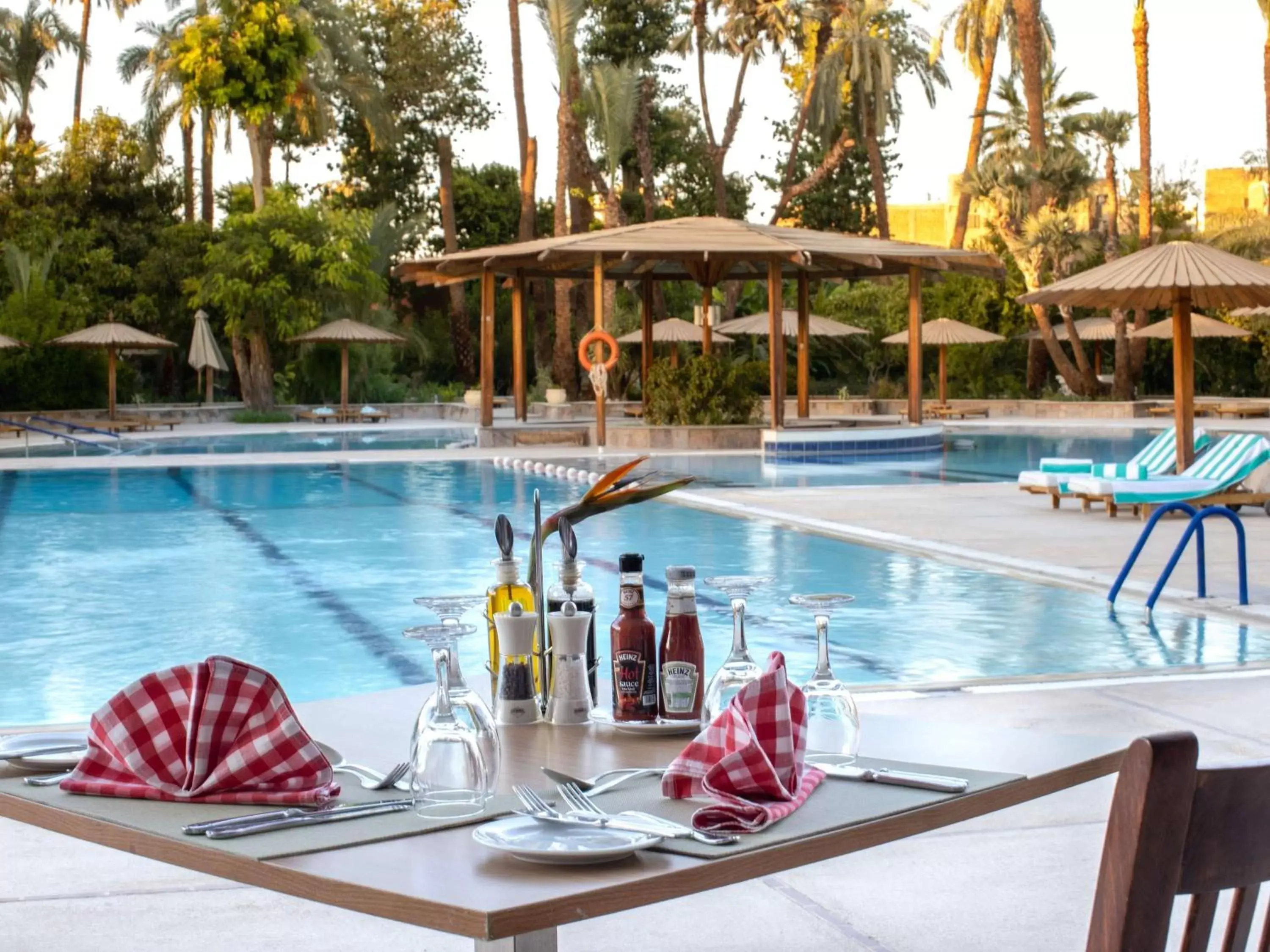 Restaurant/places to eat, Swimming Pool in Sofitel Winter Palace Luxor