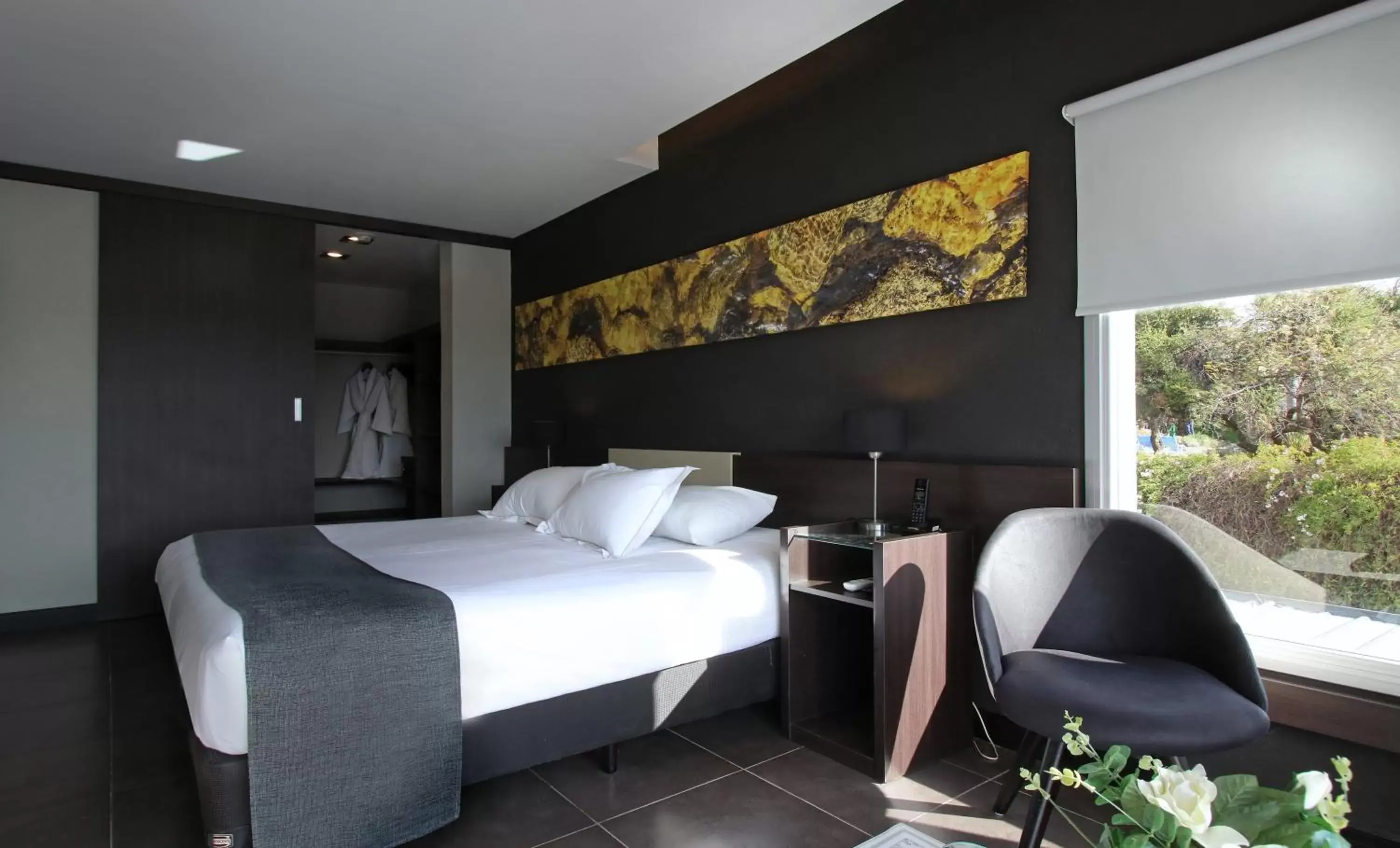 Bed in Pinares Panorama Suites & Spa