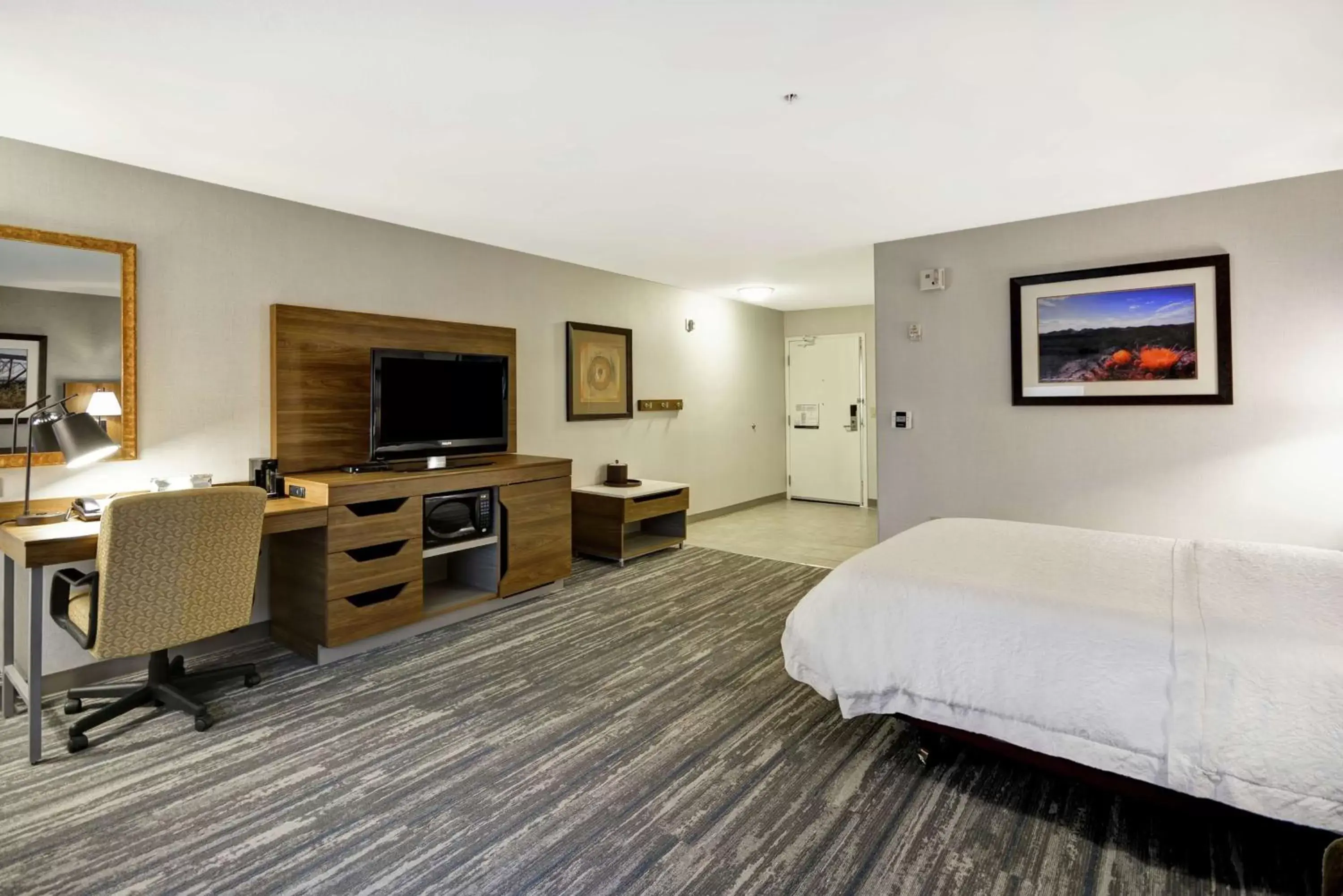 Bedroom, TV/Entertainment Center in Hampton Inn & Suites Yuma
