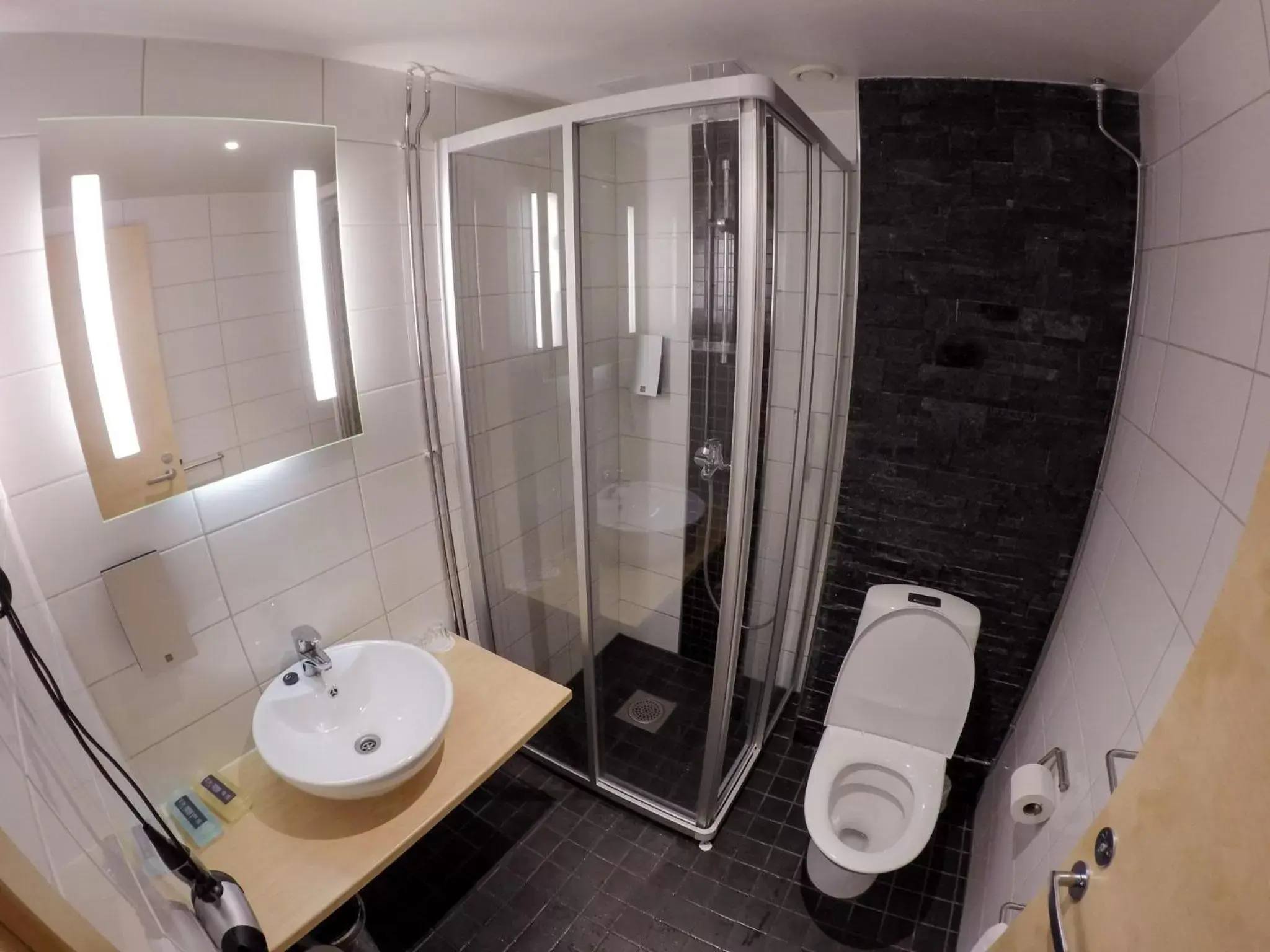 Shower, Bathroom in Hotel Ivalo