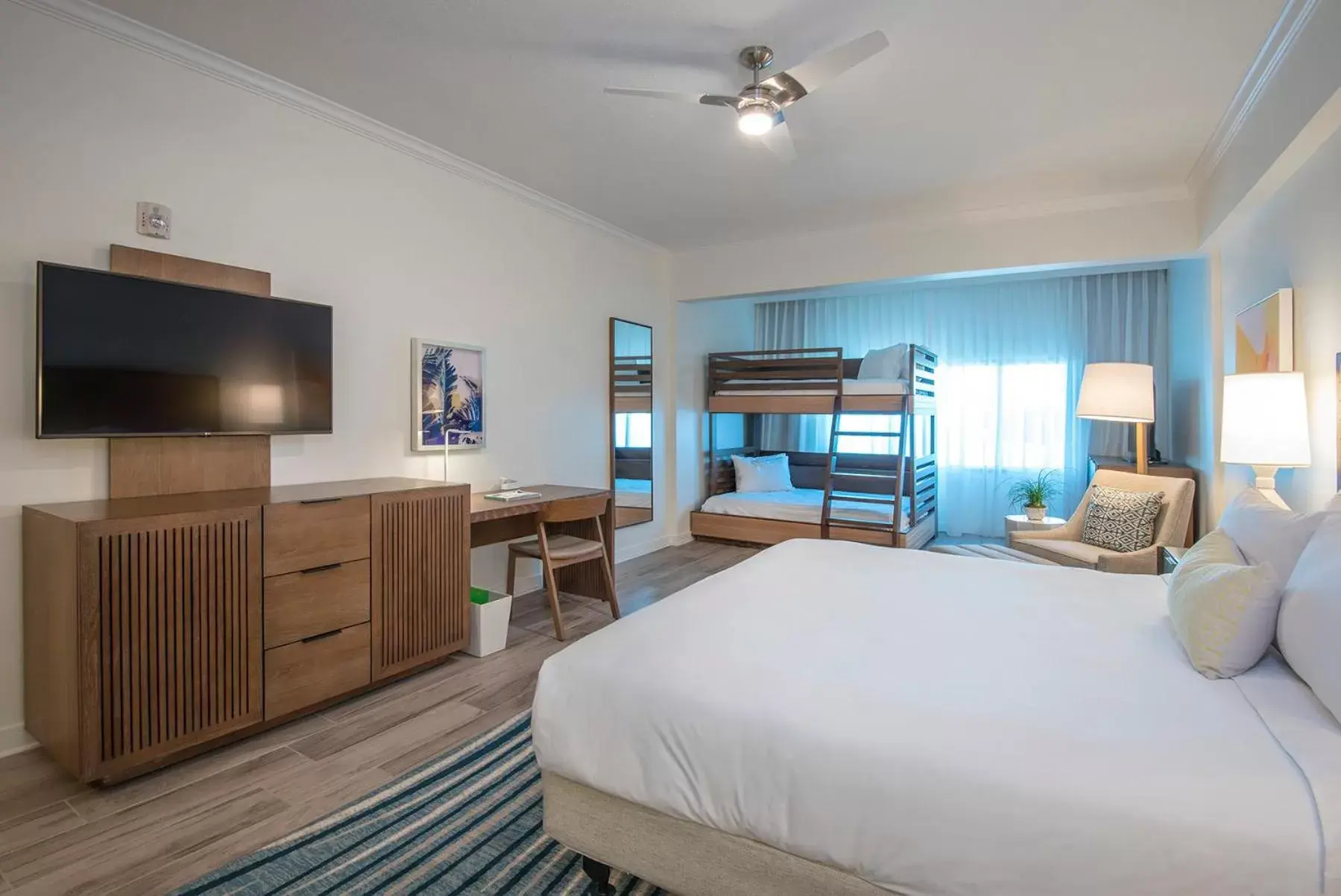 Bedroom, TV/Entertainment Center in Hawks Cay Resort