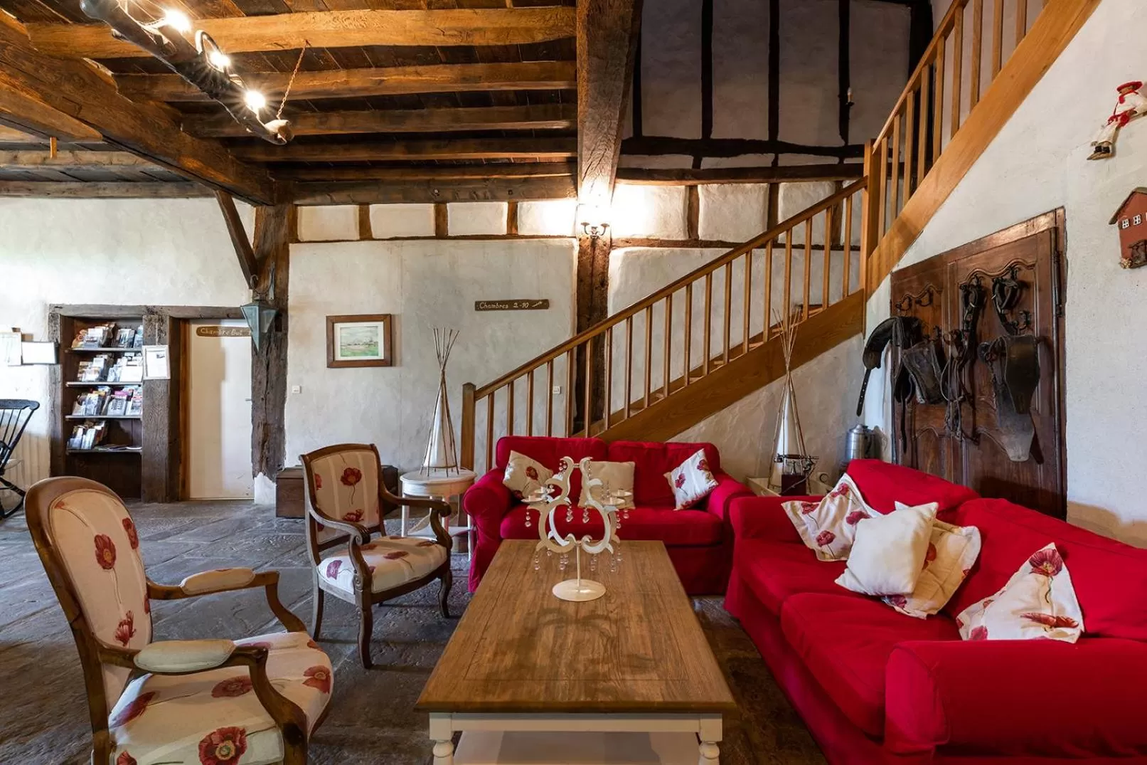 Lobby or reception in Domaine de Bassilour