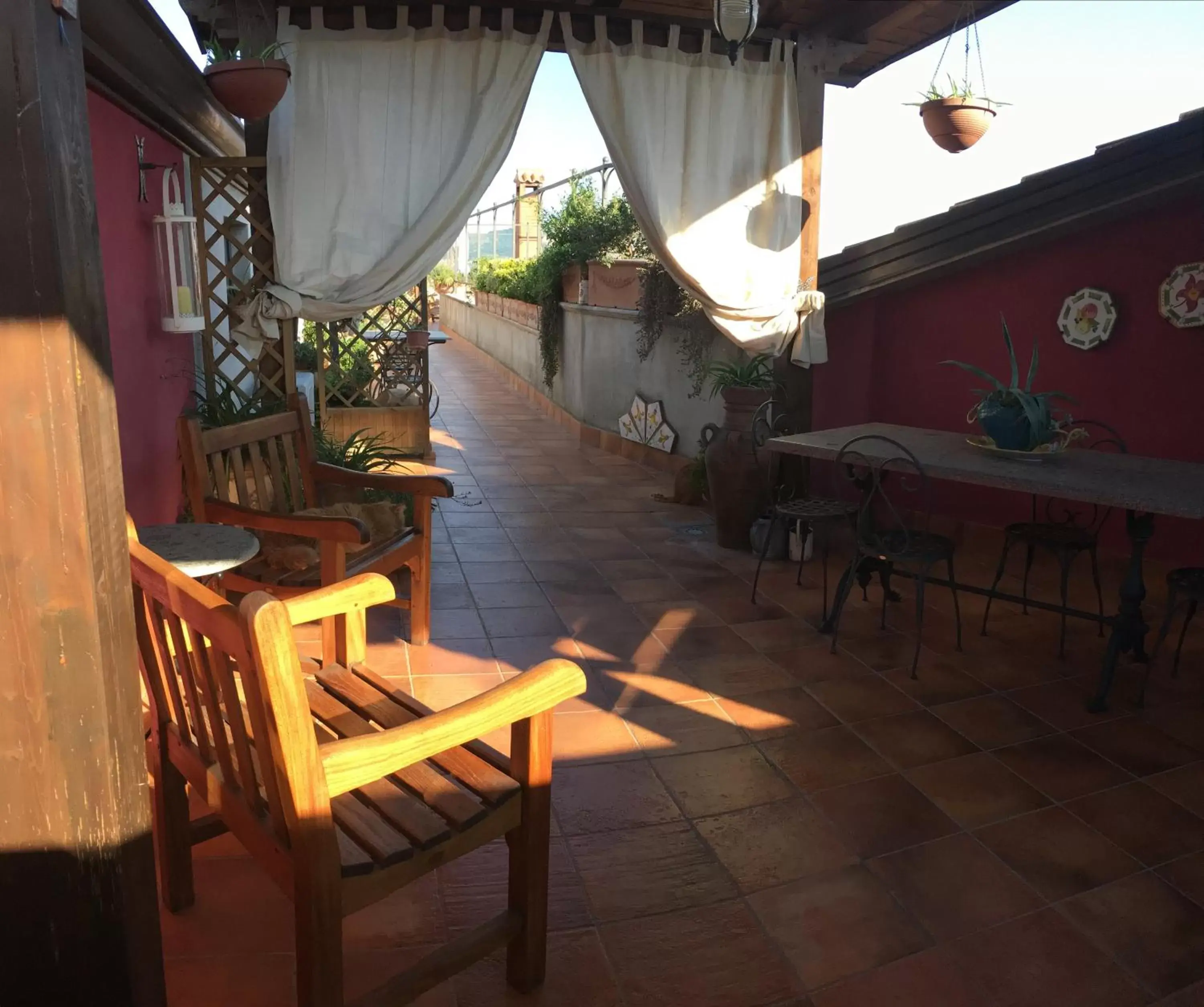 Balcony/Terrace, Restaurant/Places to Eat in B&B MontAlbano