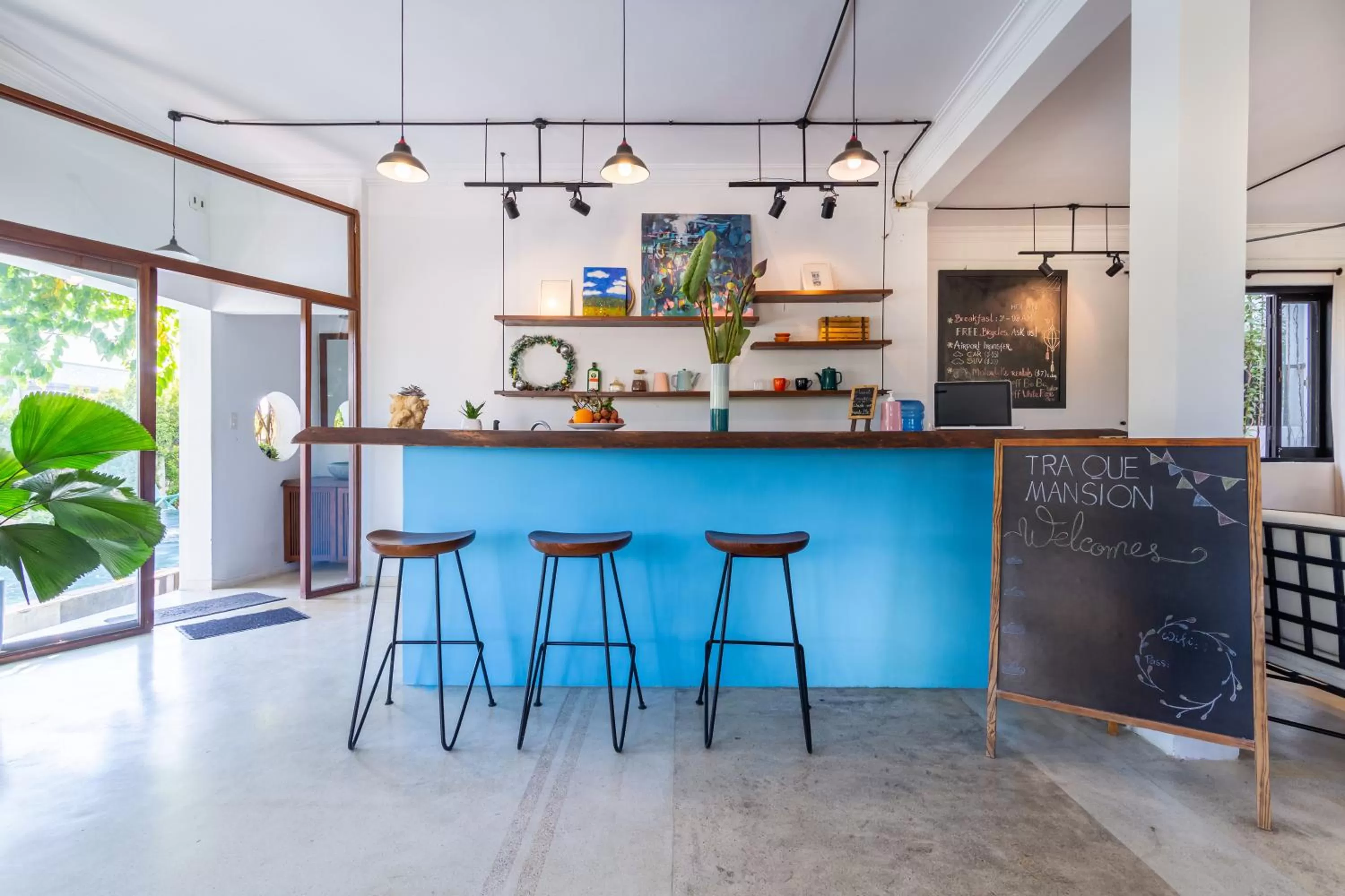 Lobby or reception in Tra Que Mansion