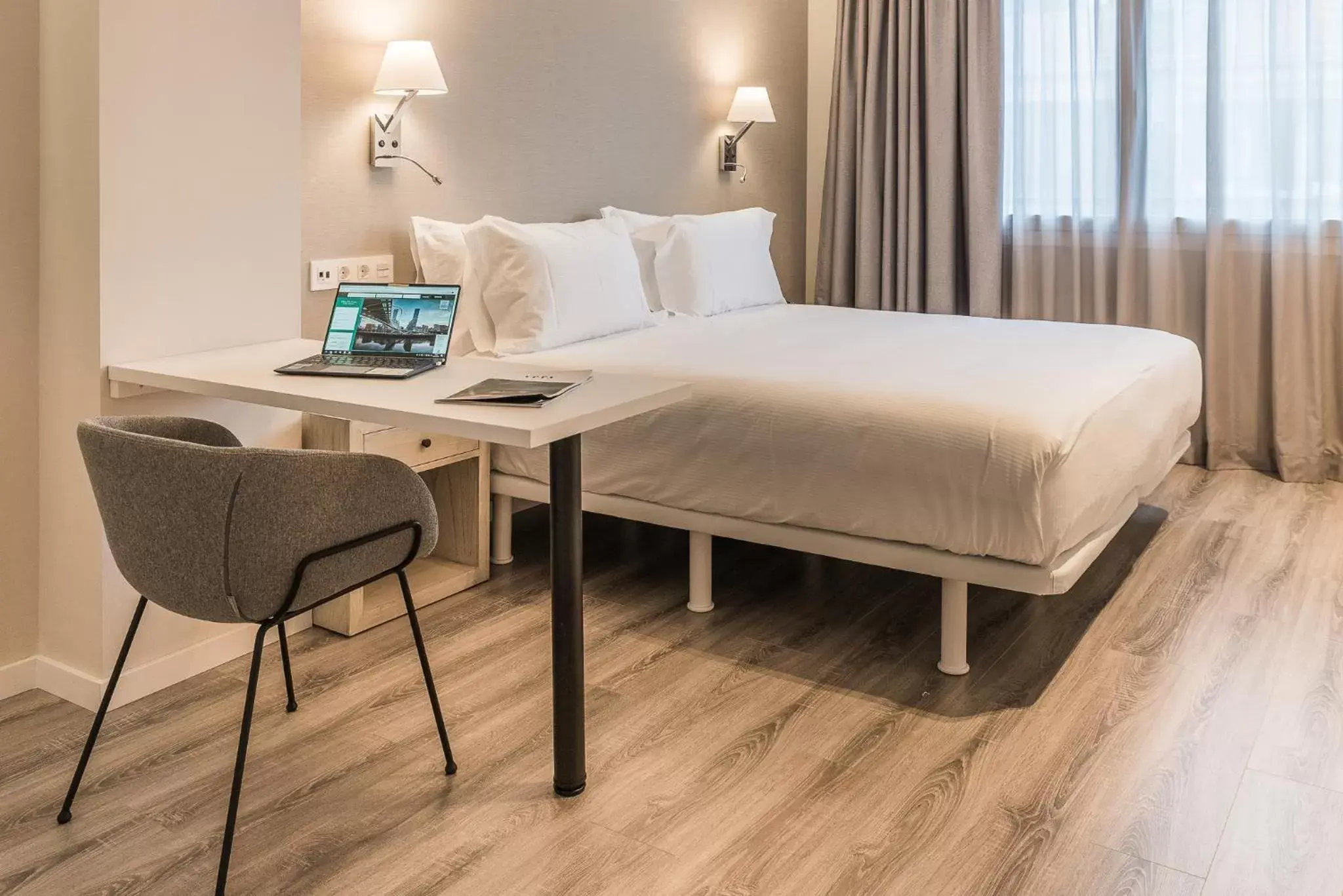 Bed in Bilbao City Center by abba Suites Bed in Bilbao City Center by abba Suites