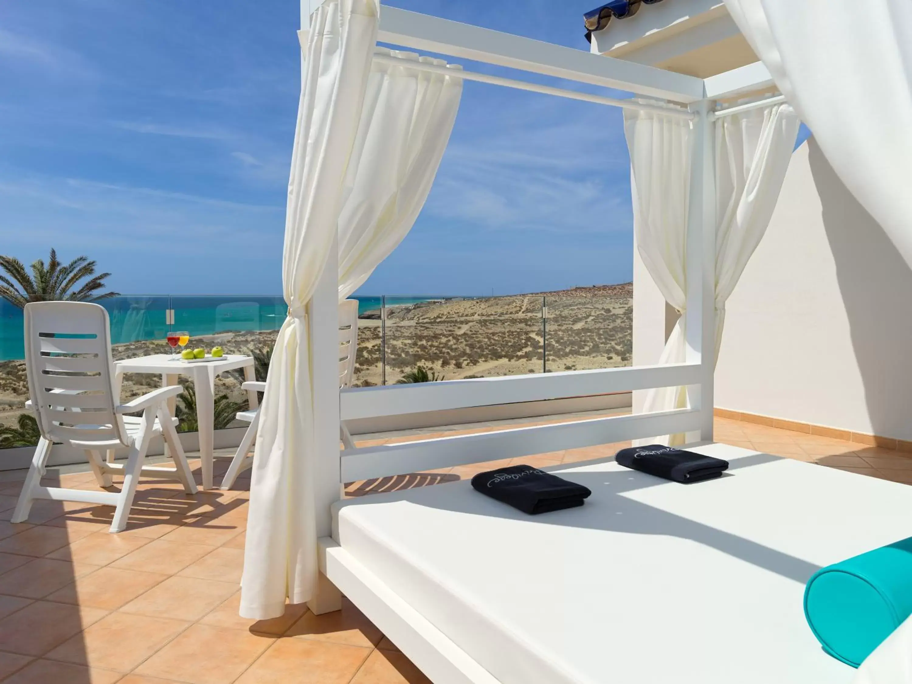 Balcony/Terrace in H10 Playa Esmeralda - Adults Only