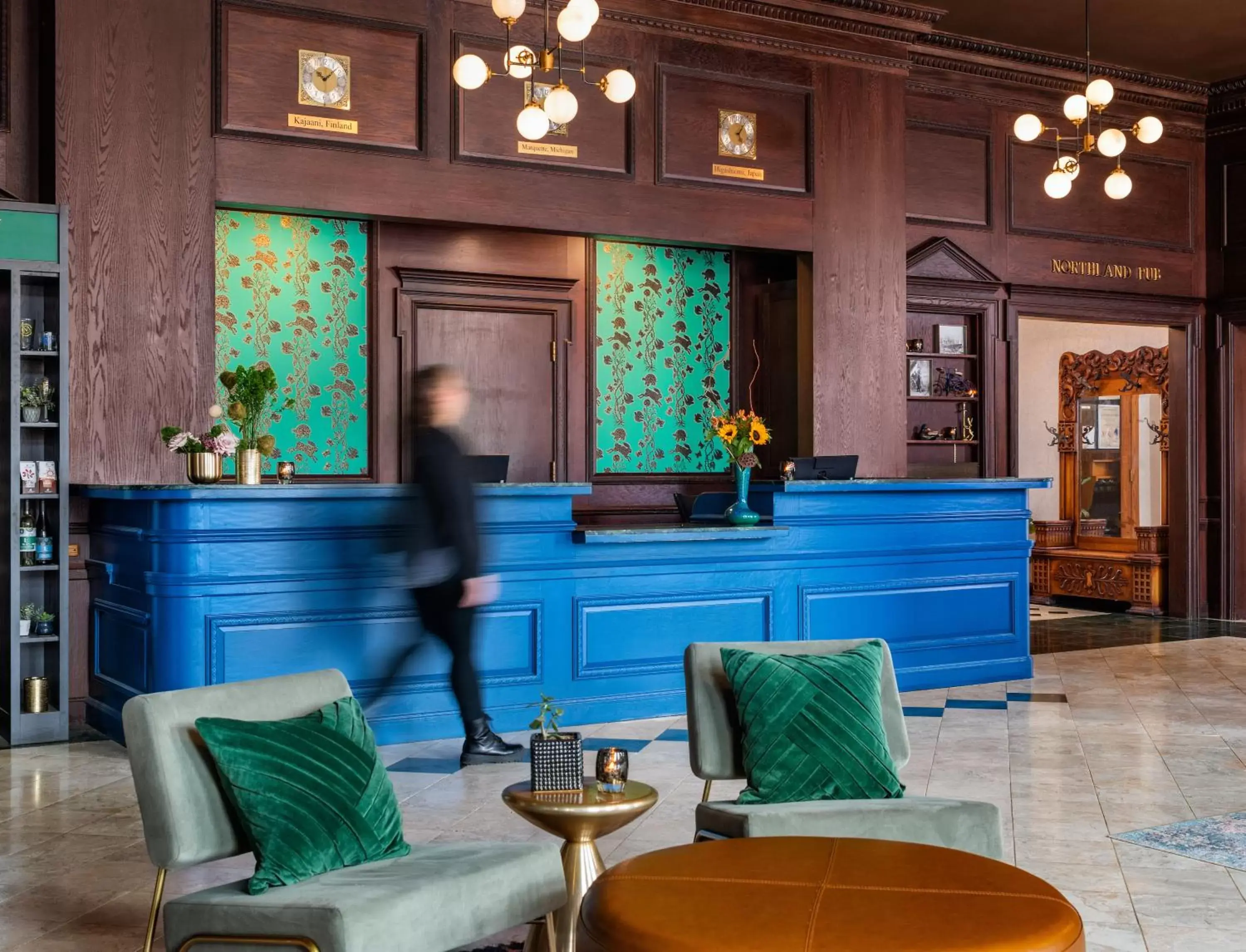 Lobby or reception, Lobby/Reception in Landmark Inn
