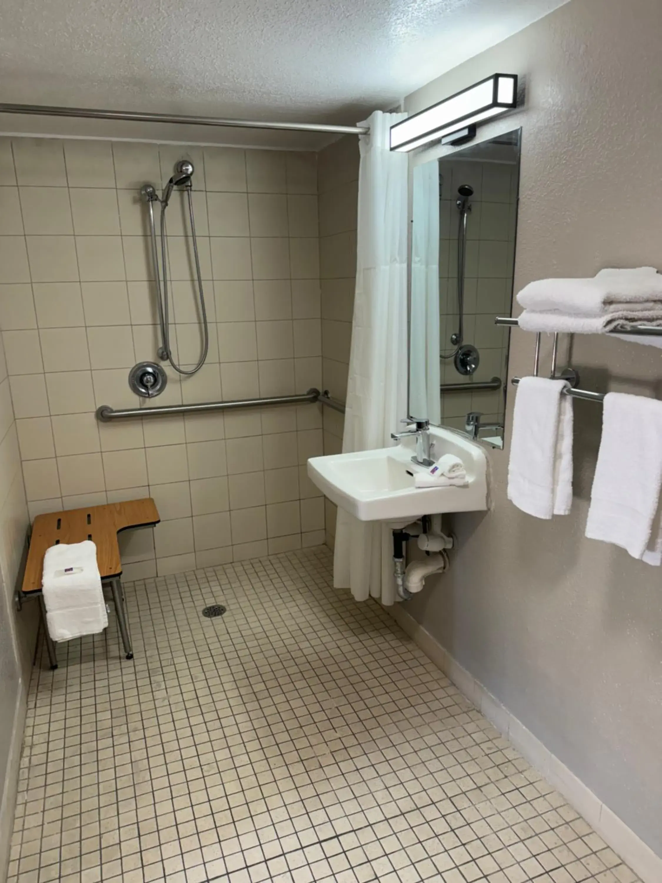 Bathroom in Motel 6-Bradenton, FL