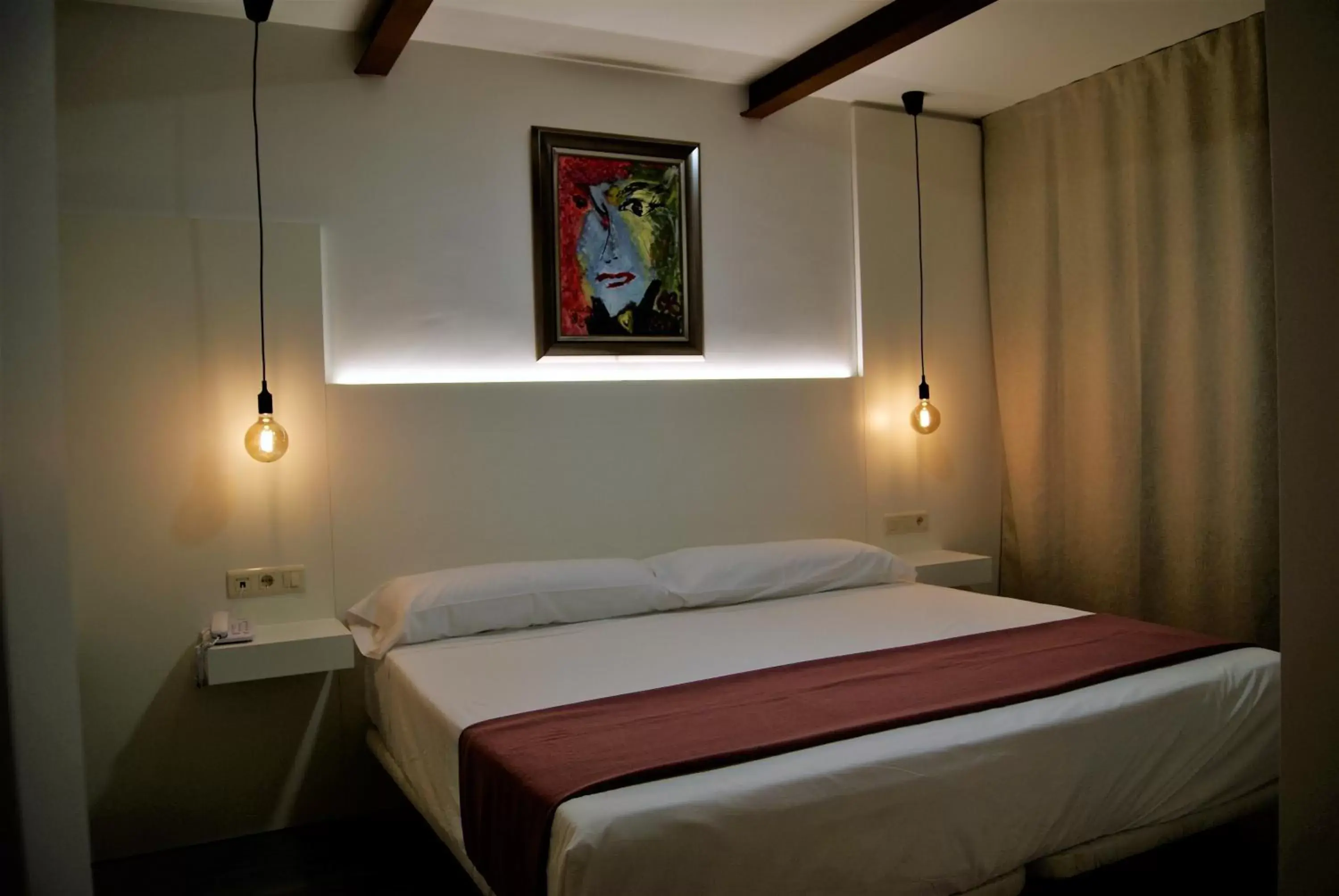 Bedroom, Bed in Hotel La Encomienda