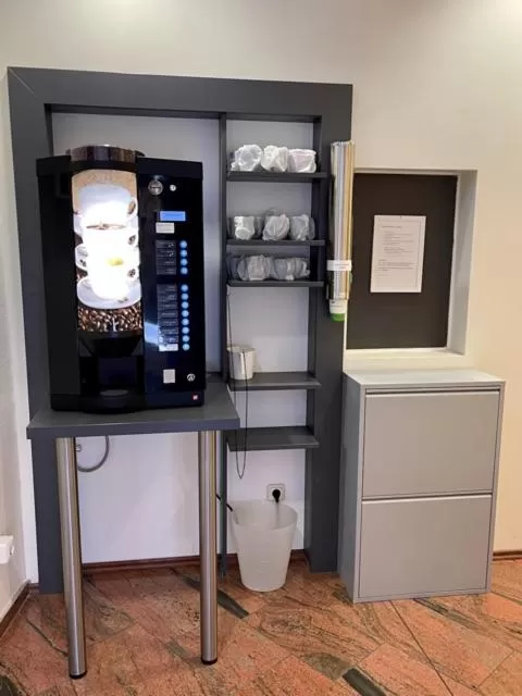 Coffee/tea facilities in Hotel Central