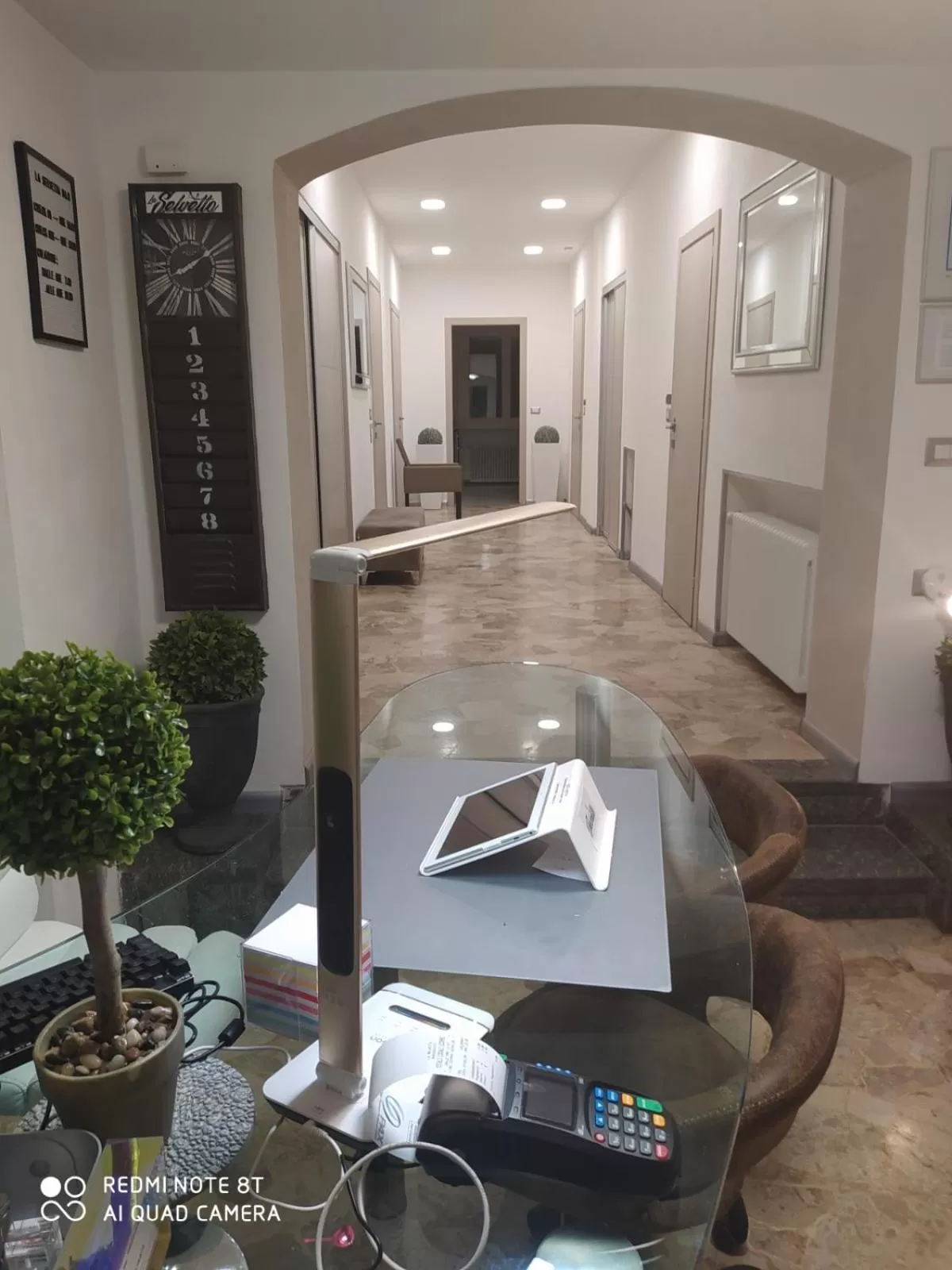 Lobby or reception in "La Selvetta" bed and breakfast