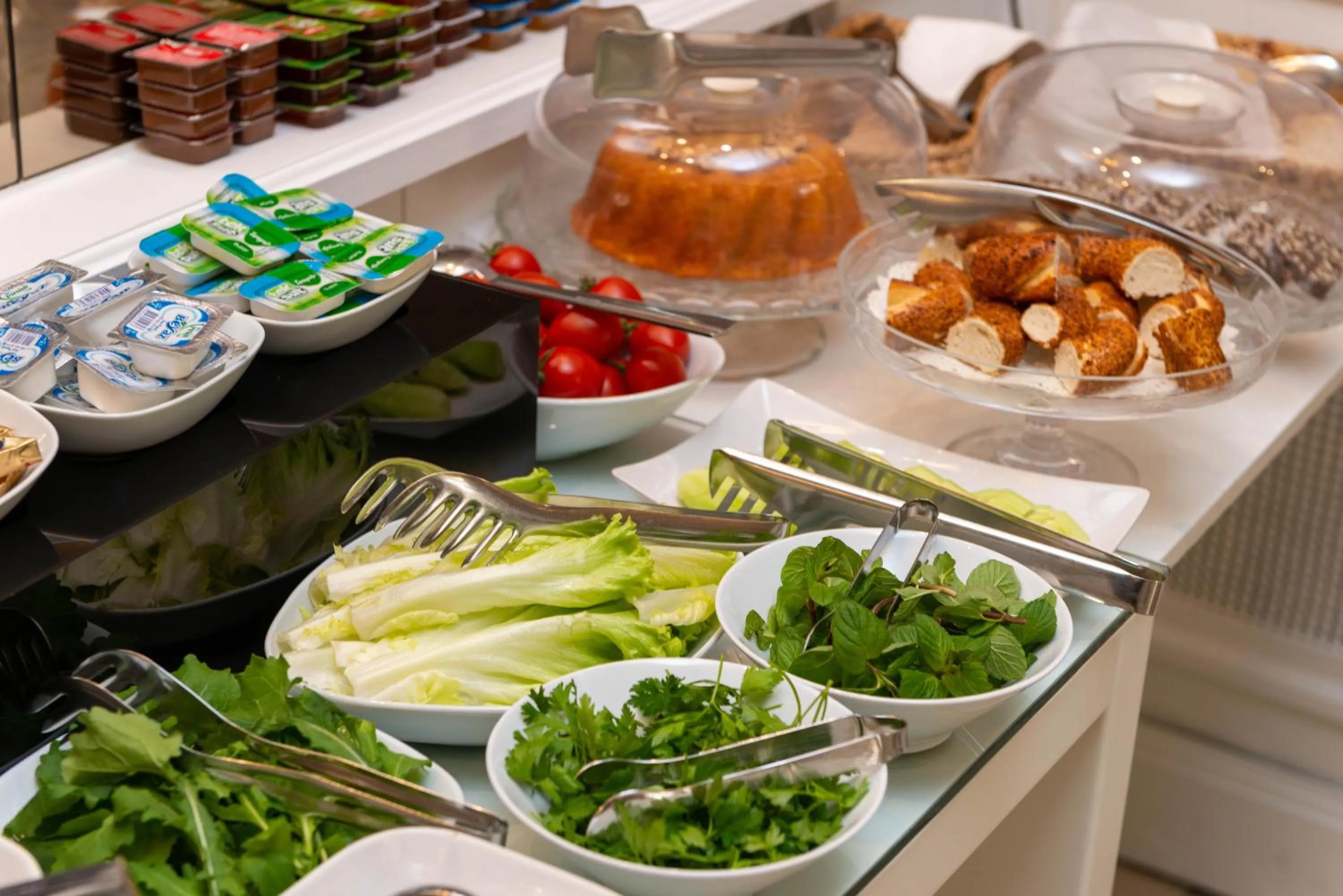 Buffet breakfast in Mr. Bird Hotel