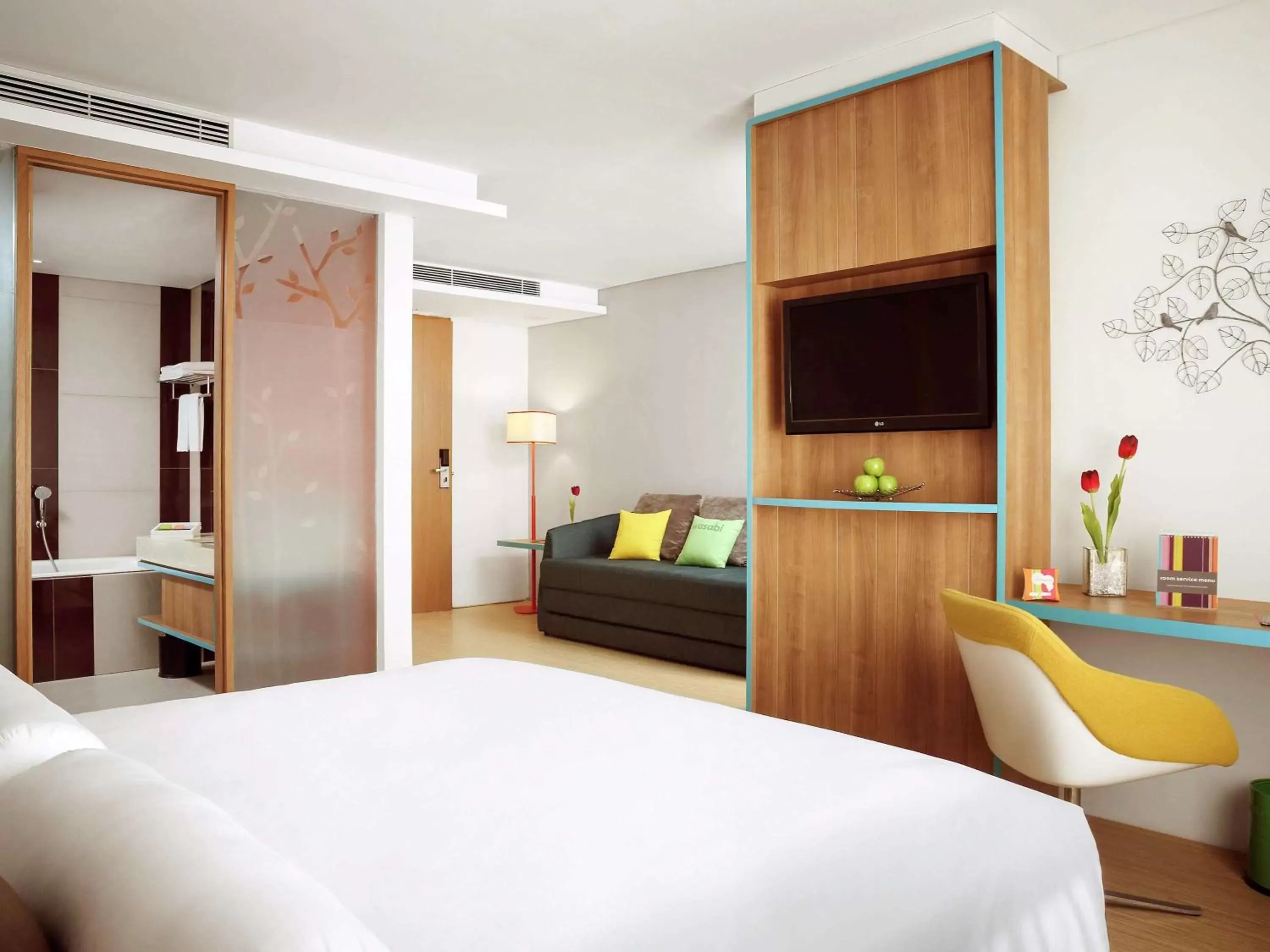 Bedroom, Room Photo in Grand Livio Kuta Hotel