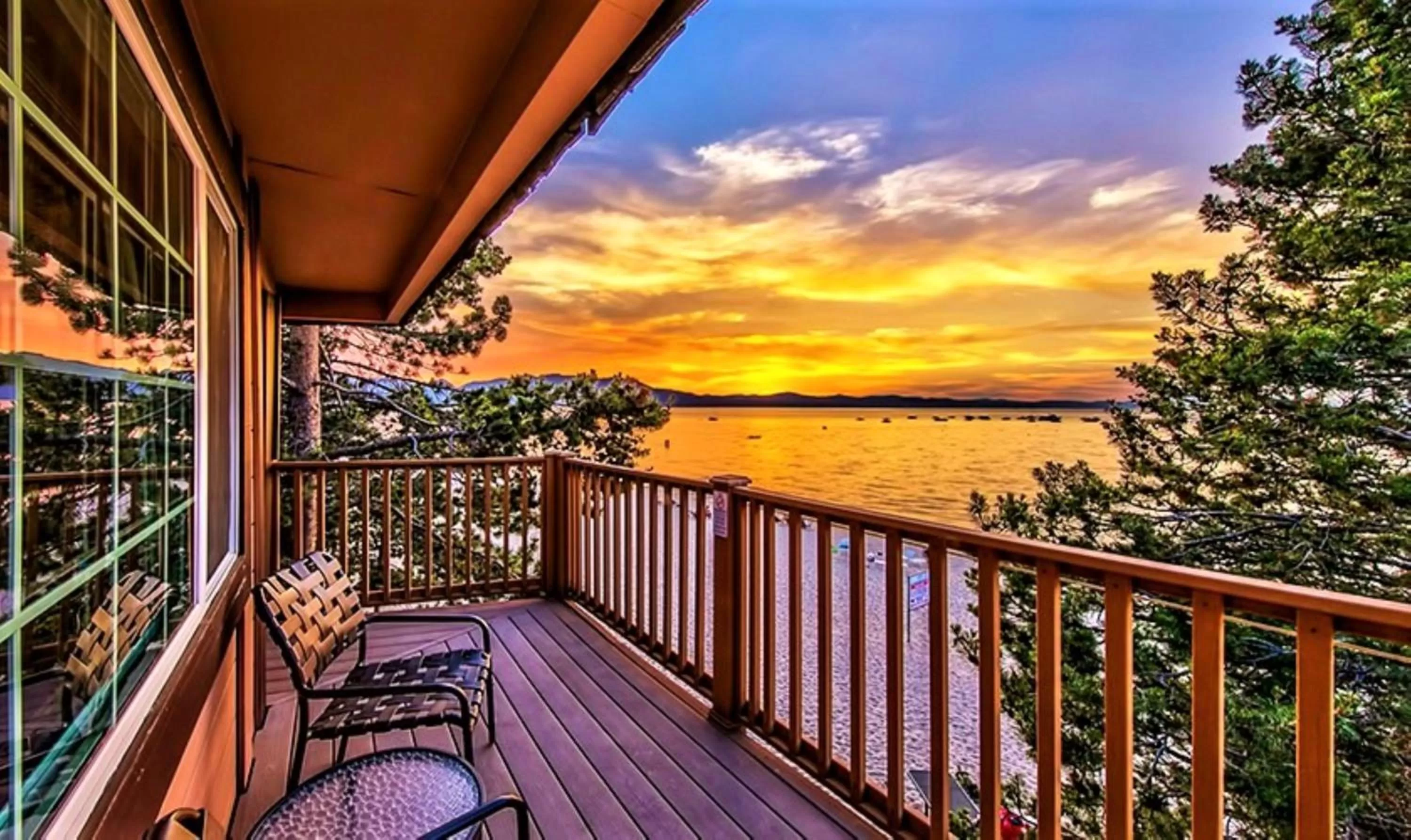 Balcony/Terrace in The Tahoe Beach & Ski Club Owners Association