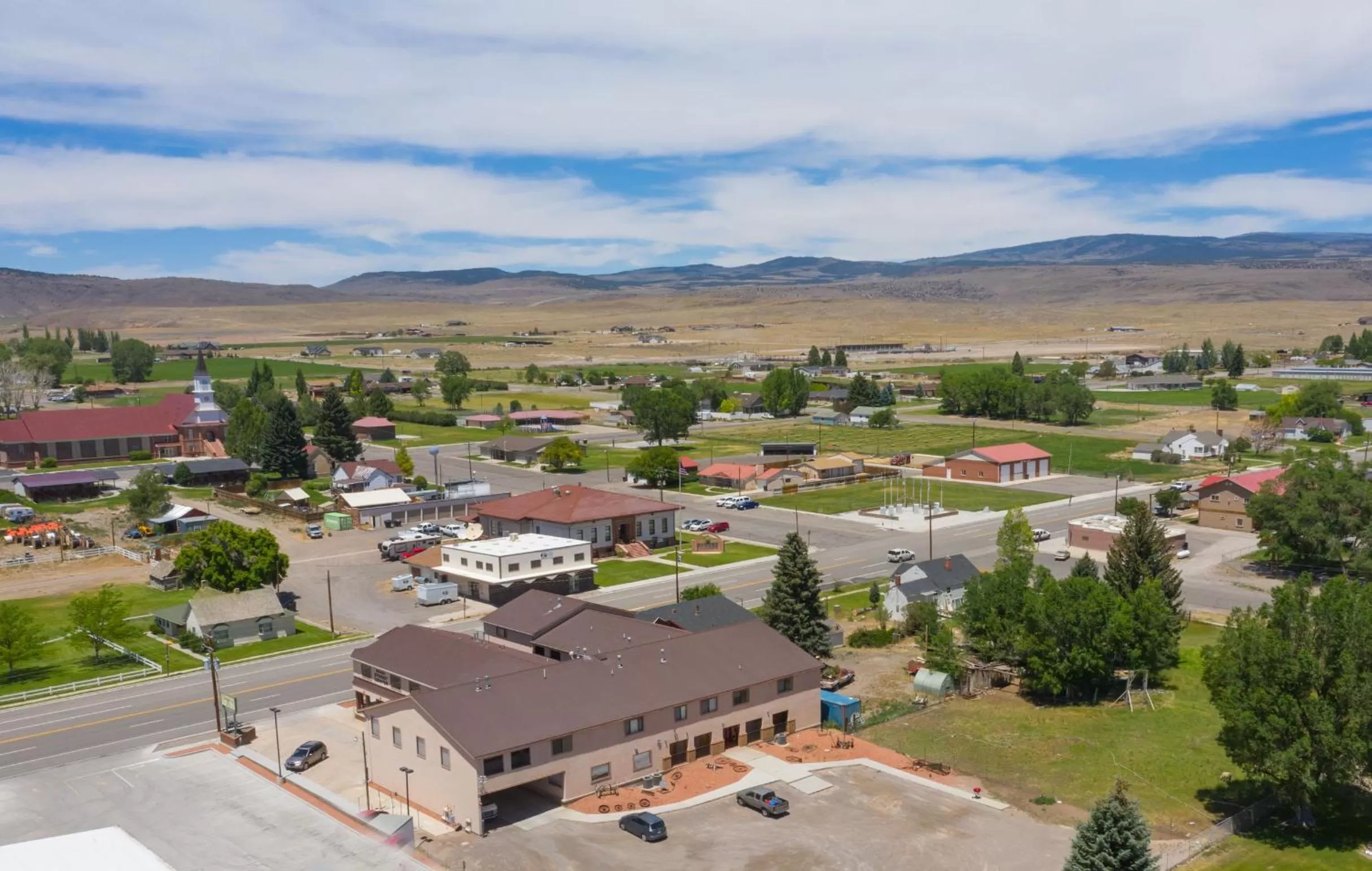 Bird's eye view in THE SNUGGLE INN