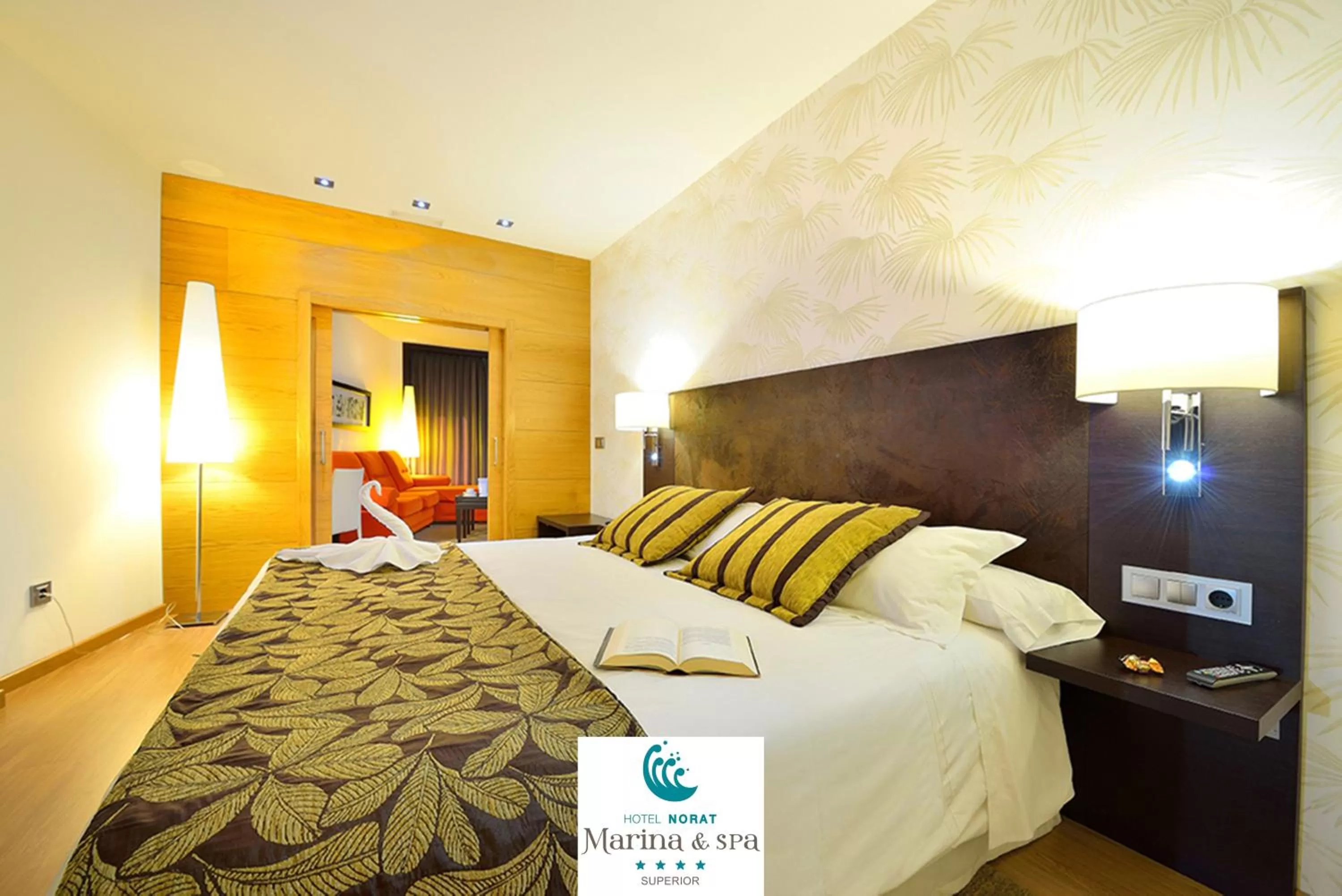 Photo of the whole room, Bed in Hotel Norat Marina & Spa 4* Superior