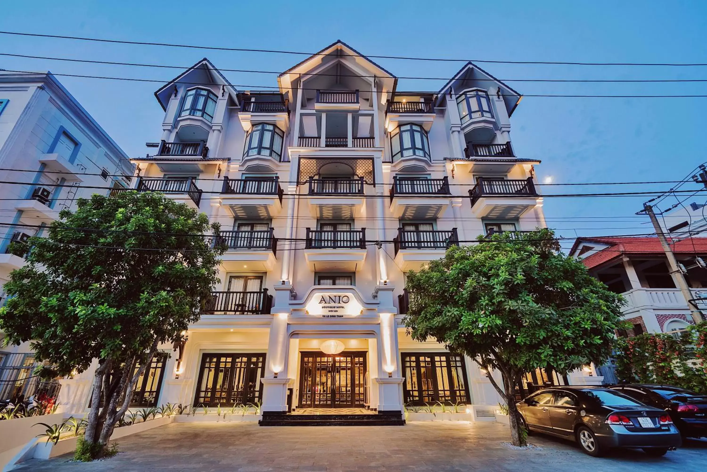 Facade/entrance, Property Building in Anio Boutique Hotel Hoian