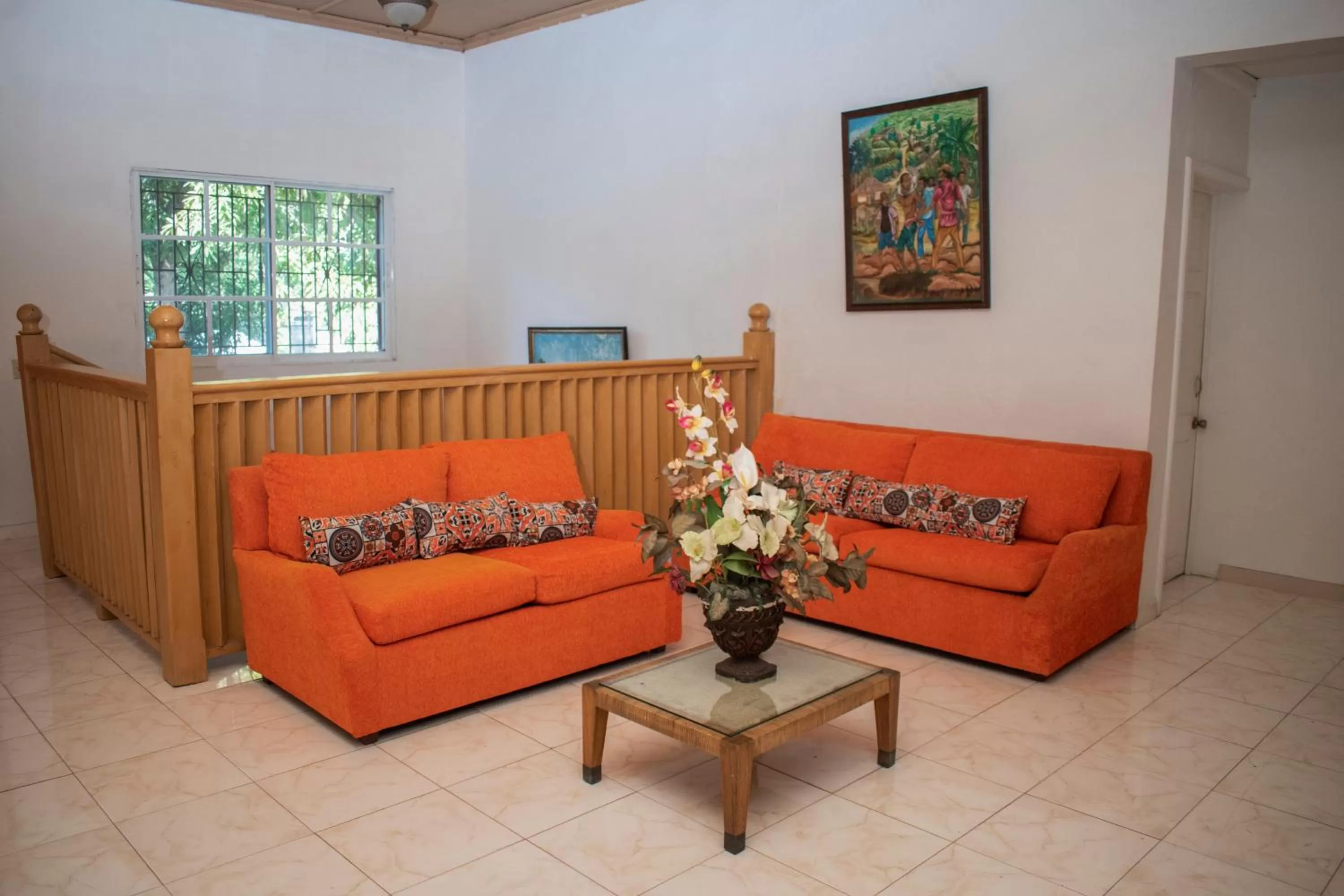 Living room, Bed in Auberge Villa Cana