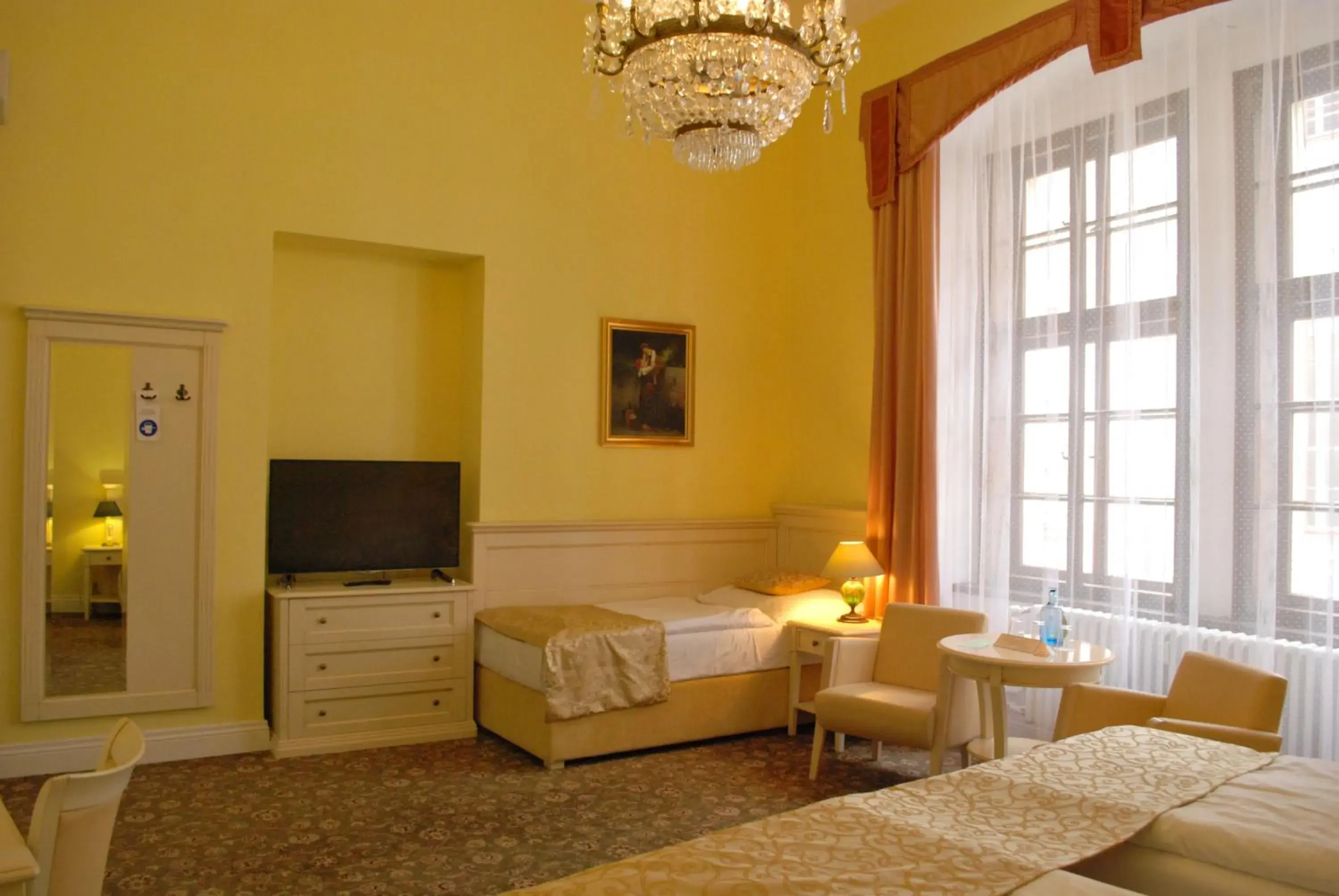 Bedroom, Seating Area in Hotel Metamorphis