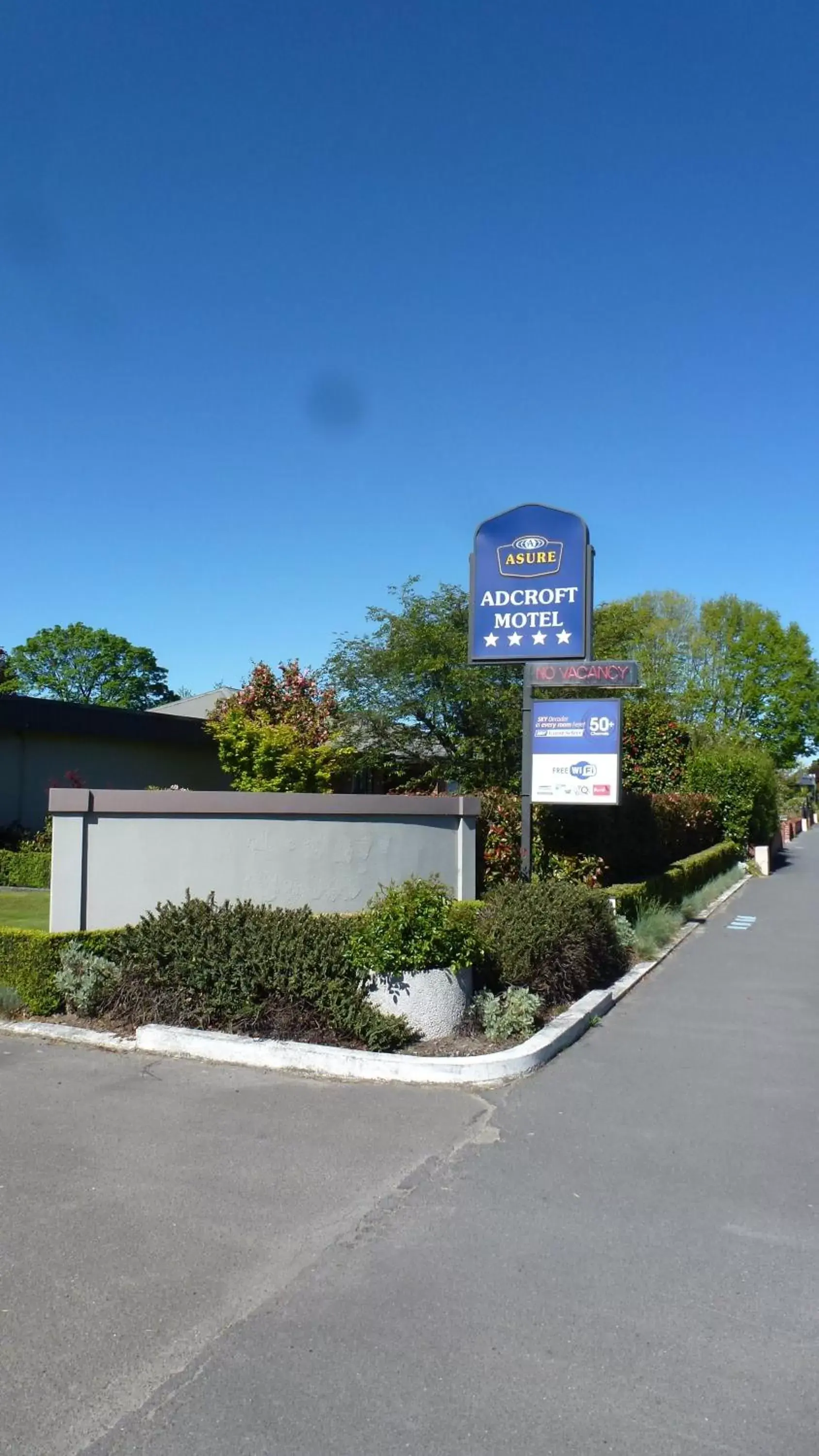 Facade/entrance in ASURE Adcroft Motel