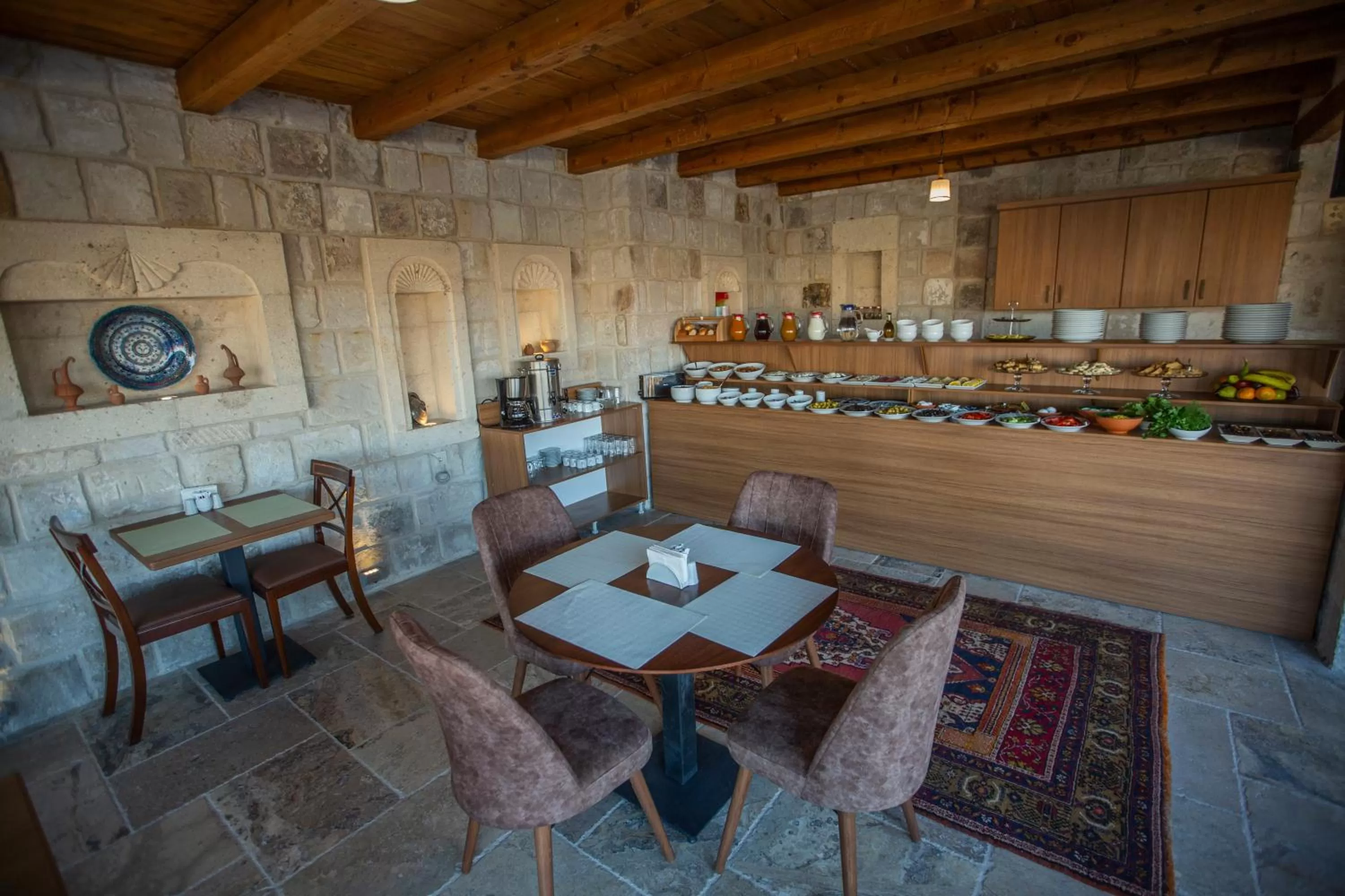 Breakfast in Zara Cave Hotel