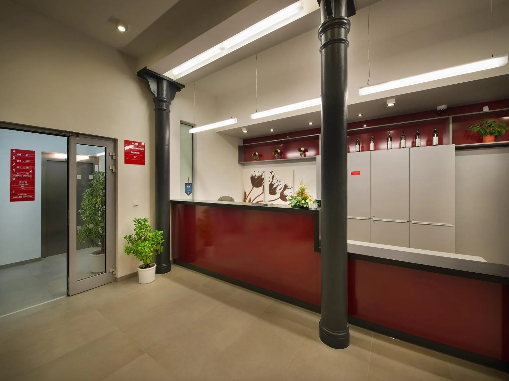 Area and facilities in EA Business Hotel Jihlava