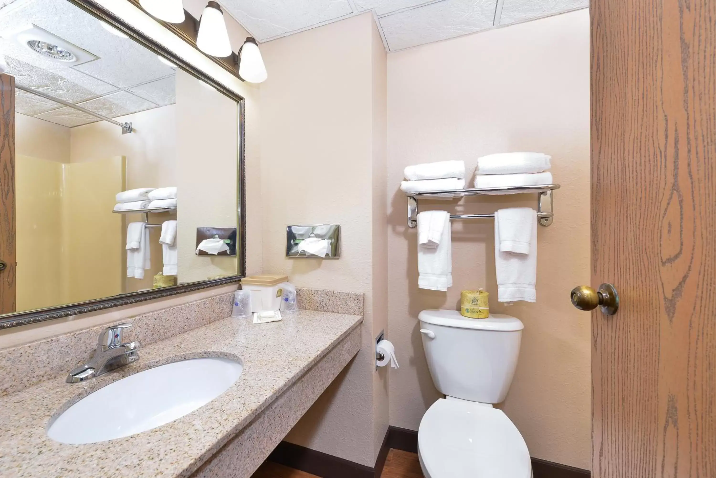 Toilet, Bathroom in Revel Hotel Minot - SureStay Collection by Best Western