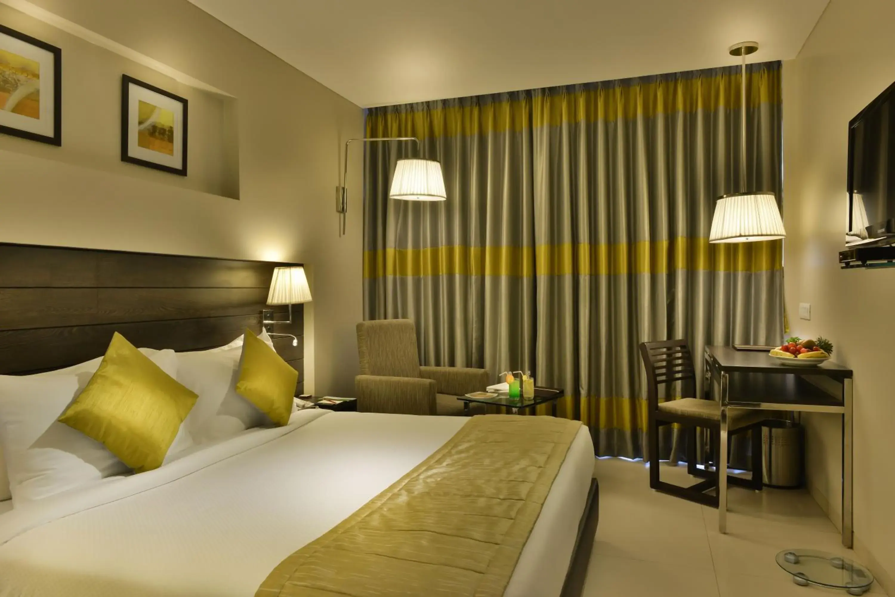 Bedroom, Bed in The Fern Residency, Vadodara Bedroom, Bed in The Fern Residency, Vadodara