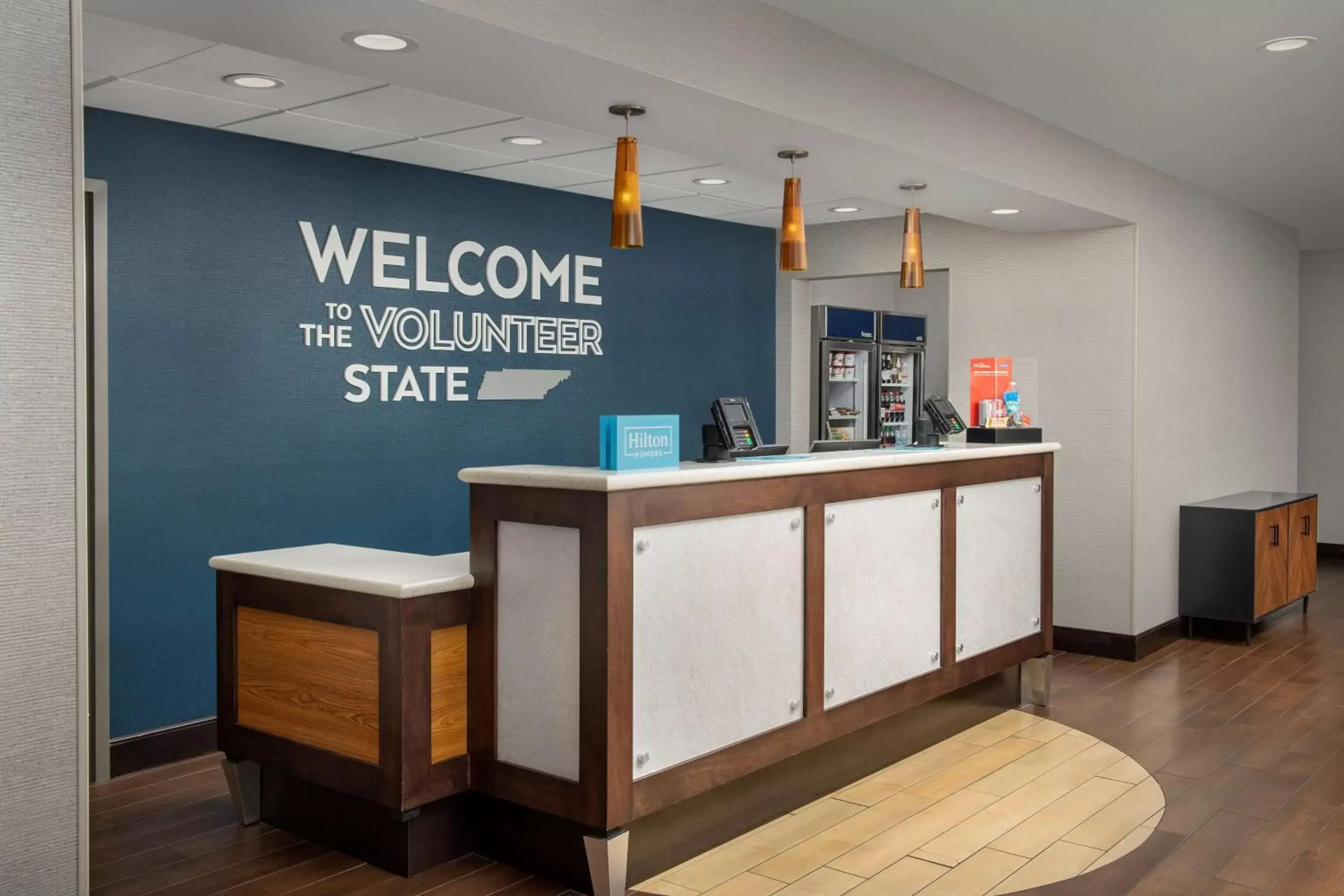 Lobby or reception in Hampton Inn Knoxville Clinton I-75 Lobby or reception in Hampton Inn Knoxville Clinton I-75