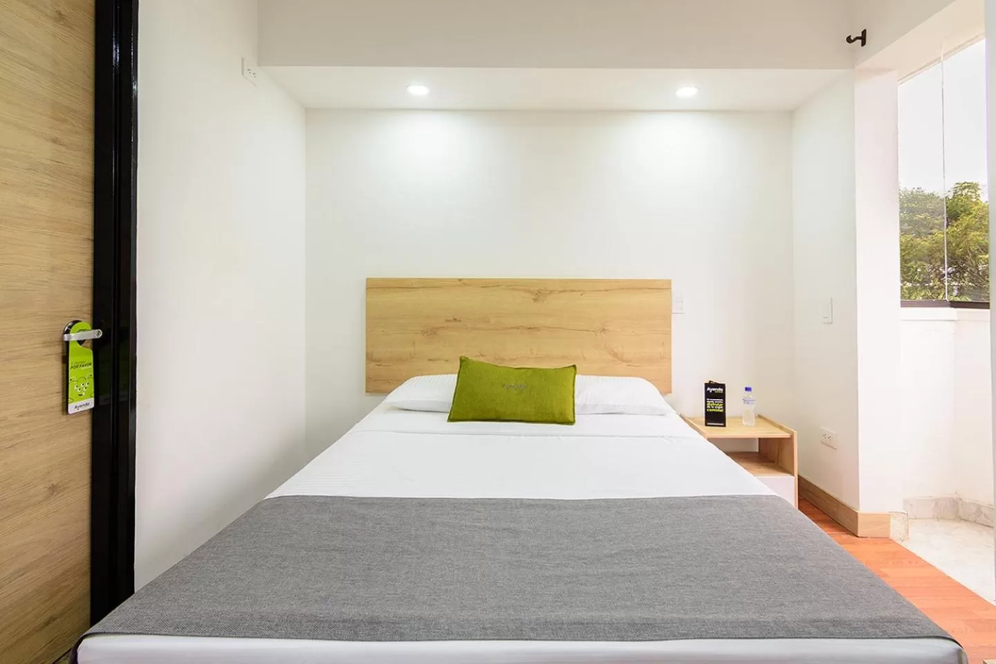 Bed in Hotel Balcones del Estadio