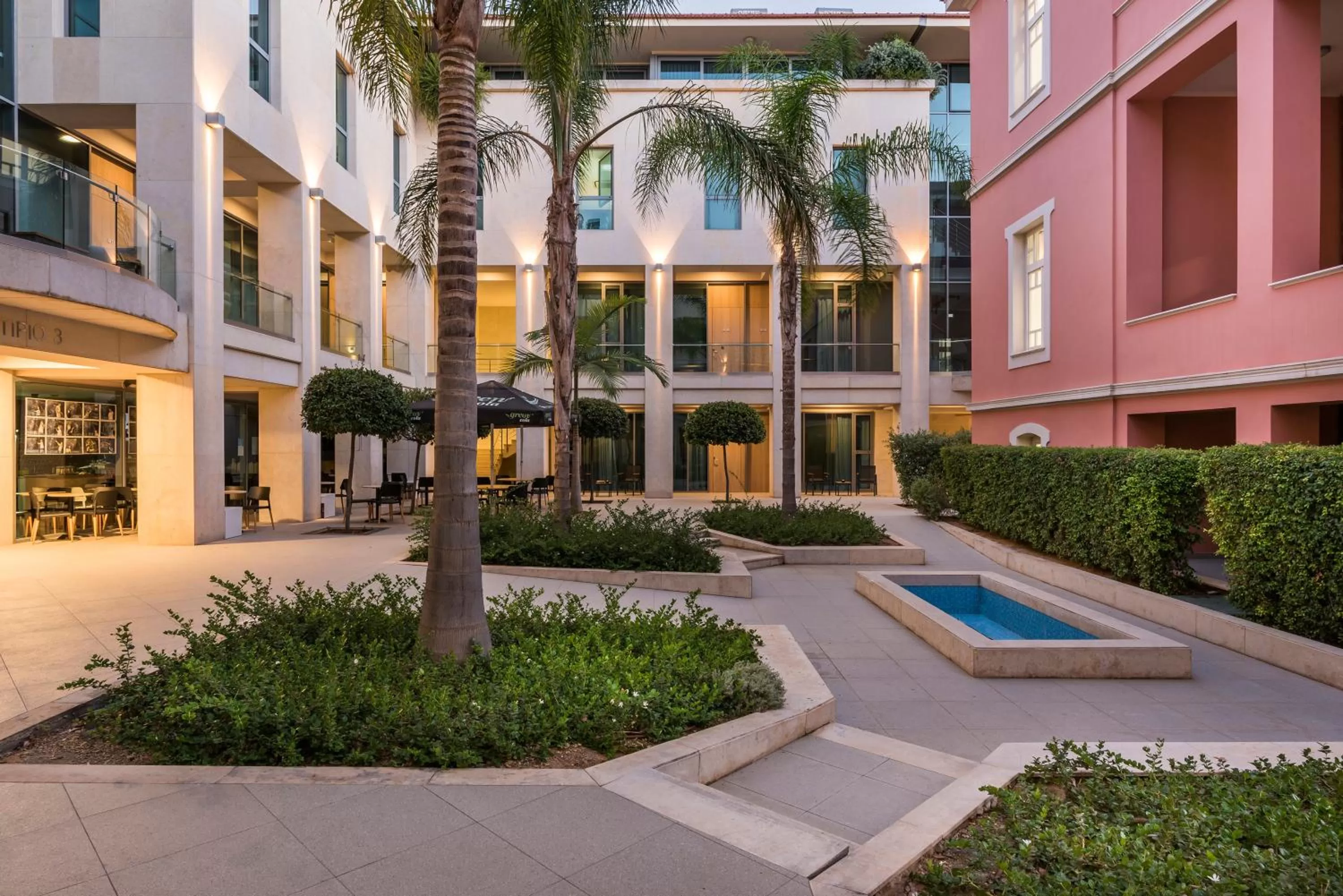 Floor plan in Trianon Luxury Apartments & Suites