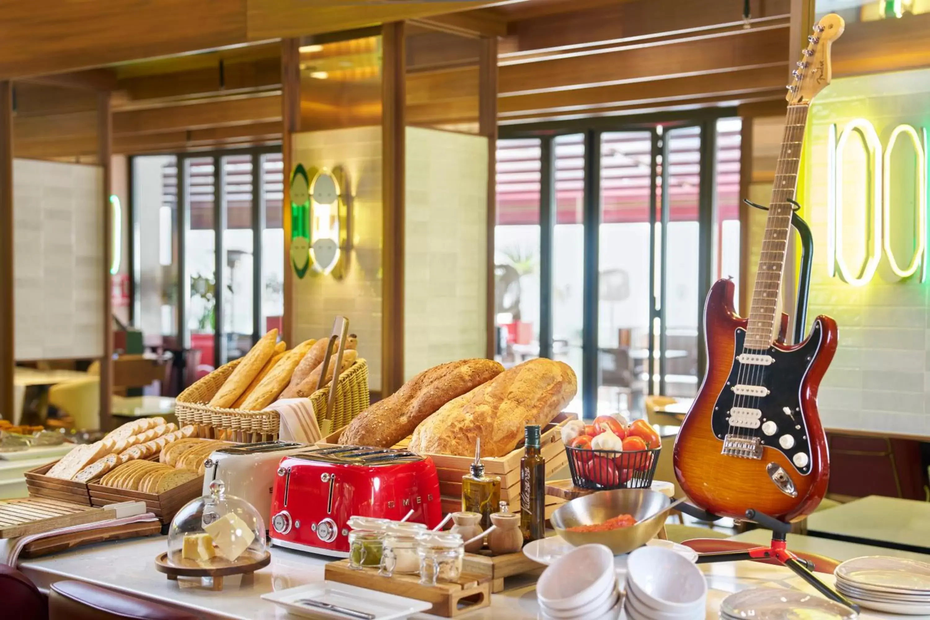 Breakfast in Hard Rock Hotel Madrid