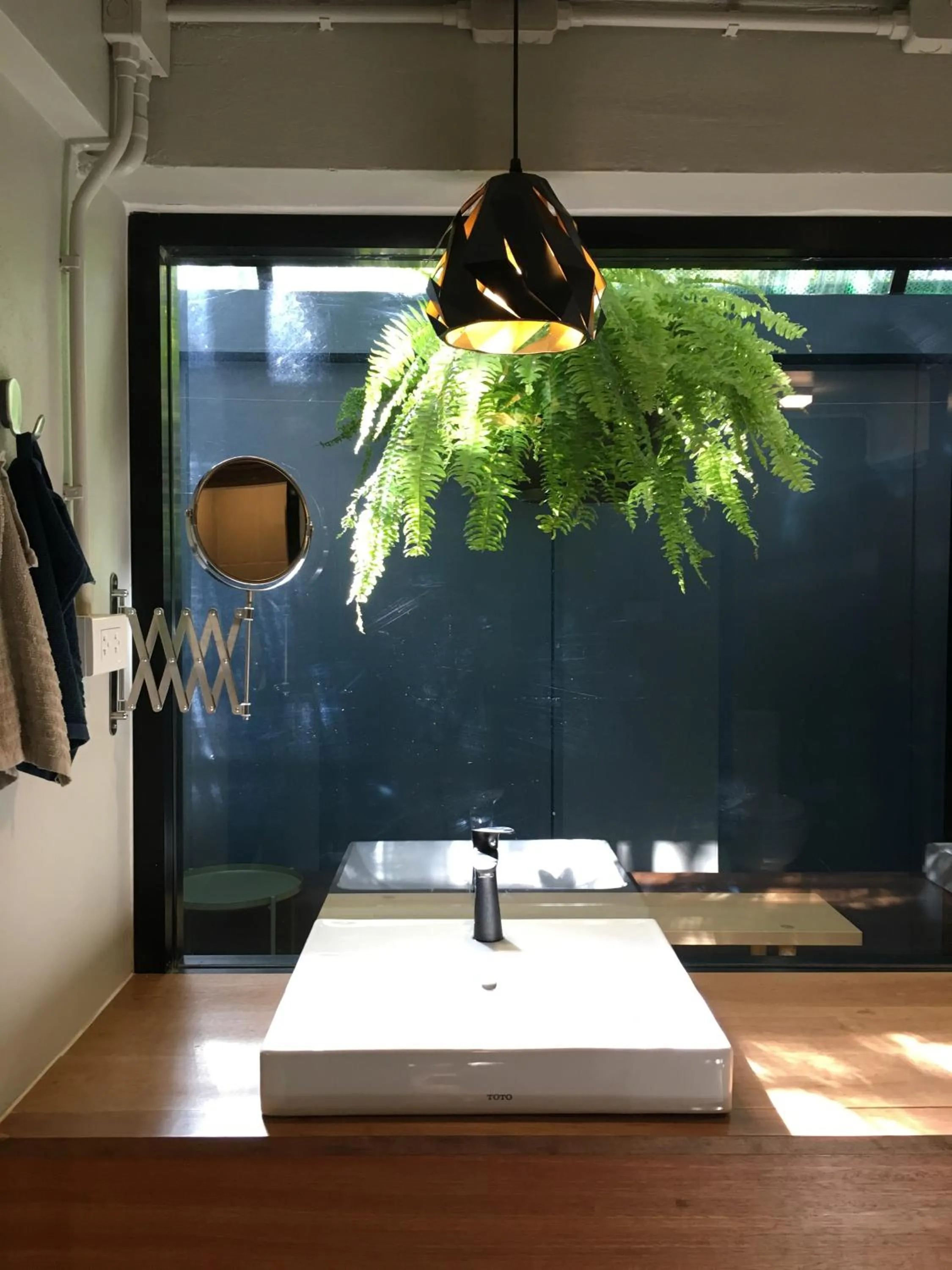 Bathroom in Monomer Hostel Bangkok